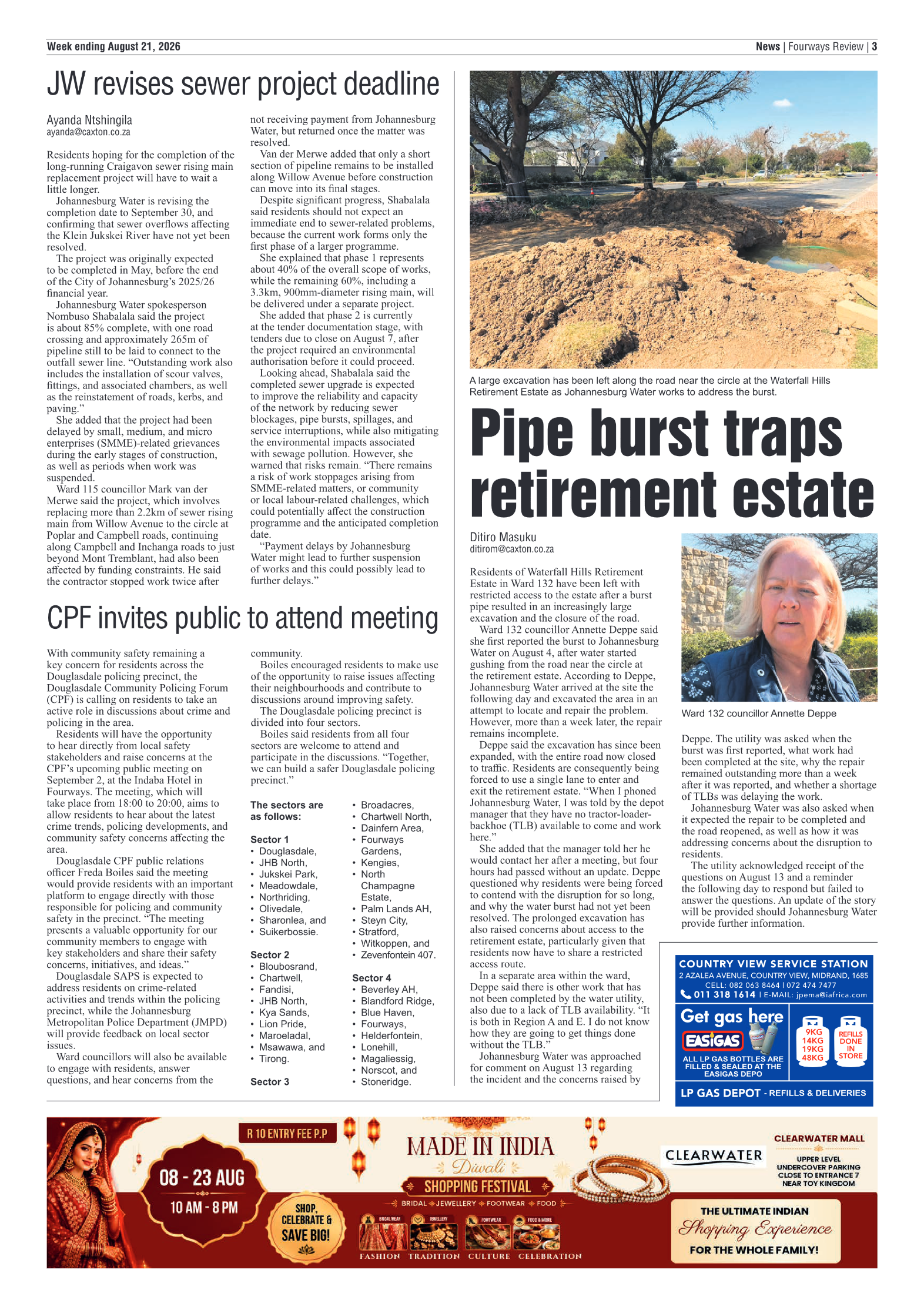 Fourways Review 21 August 2026 page 3