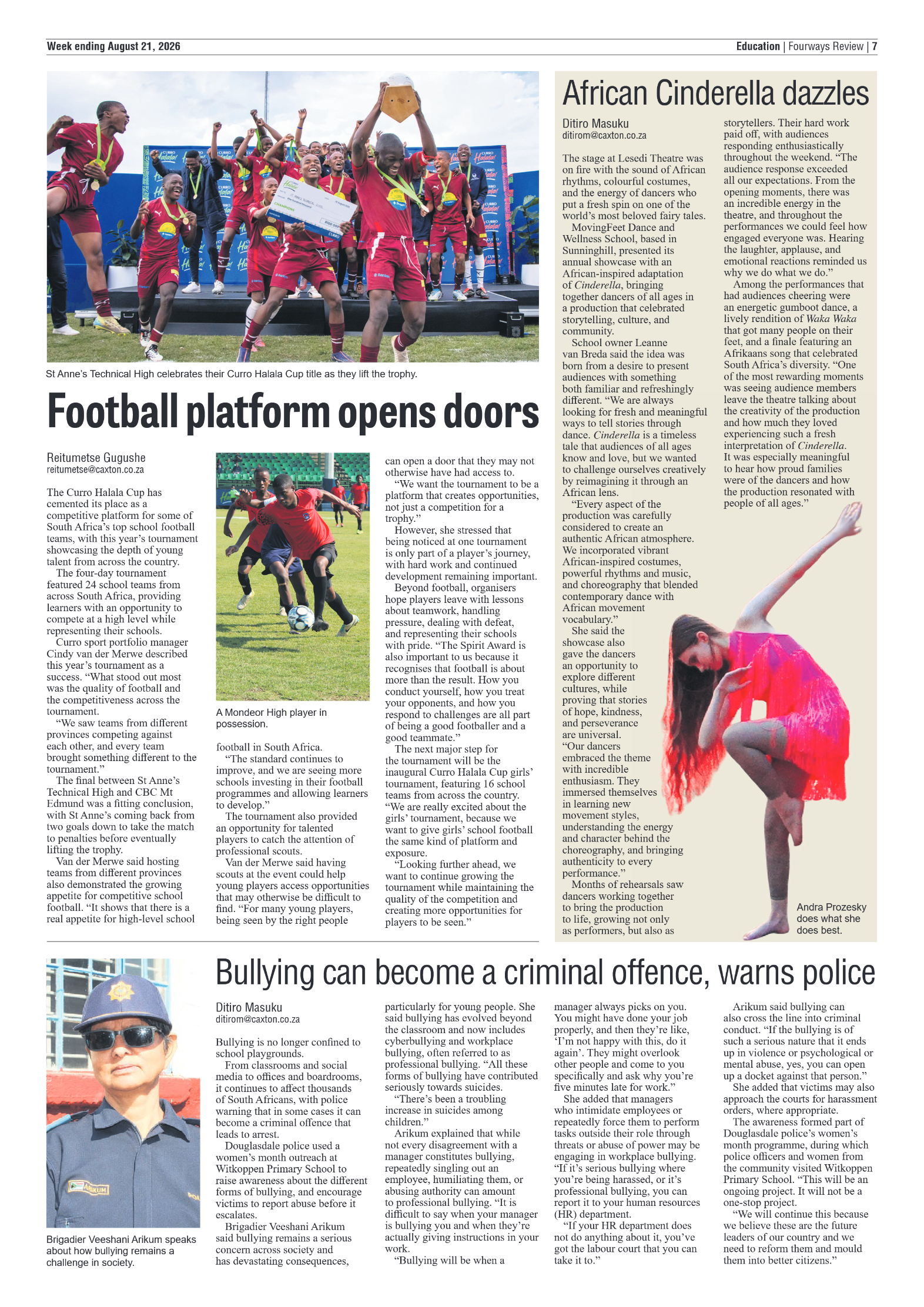 Fourways Review 21 August 2026 page 7