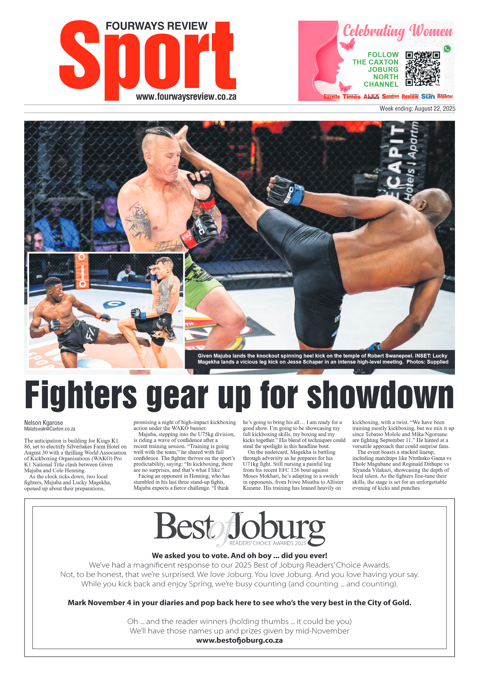 Fourways Review 22 August 2025 page 8