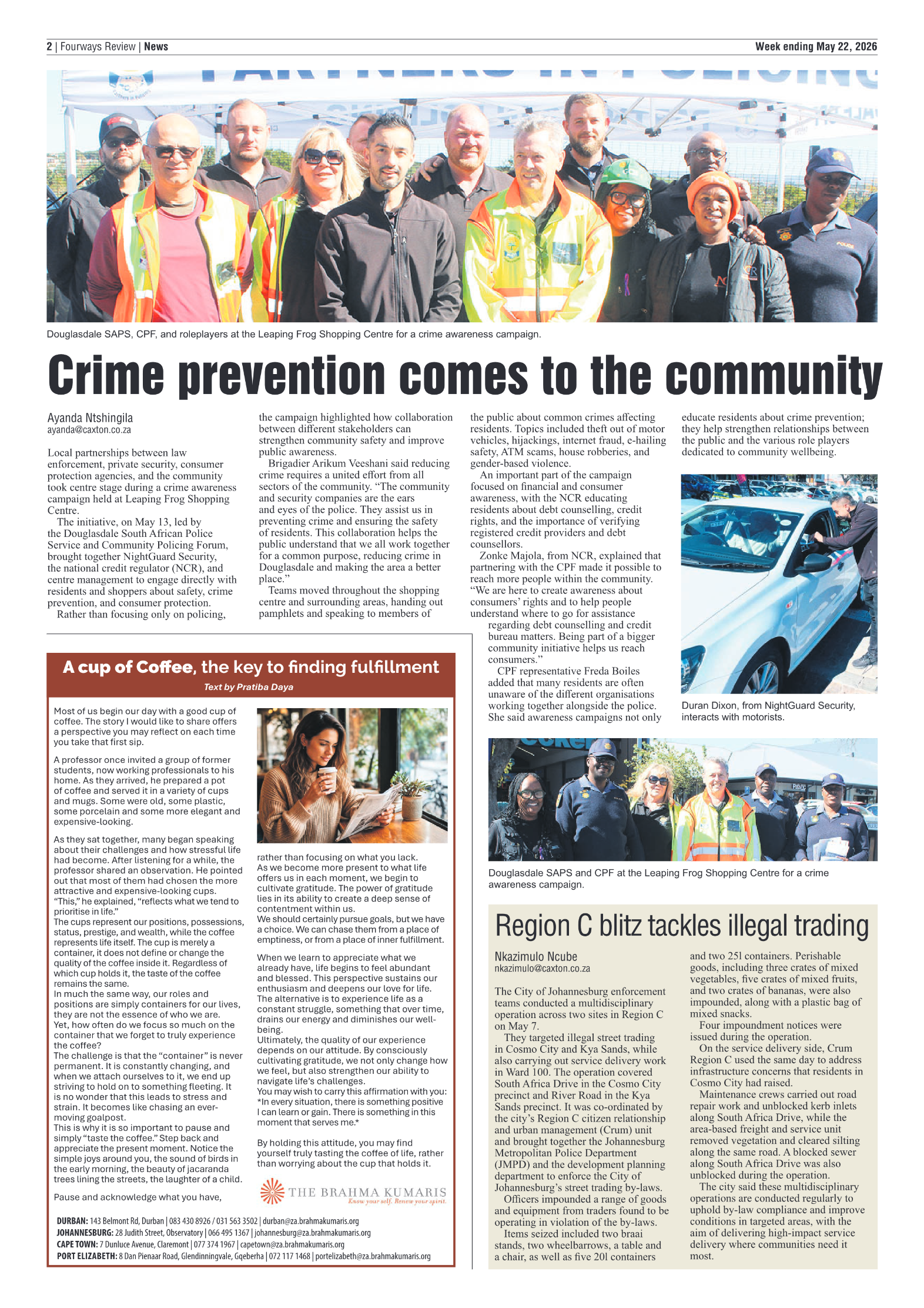 Fourways Review 22 May 2026 page 2