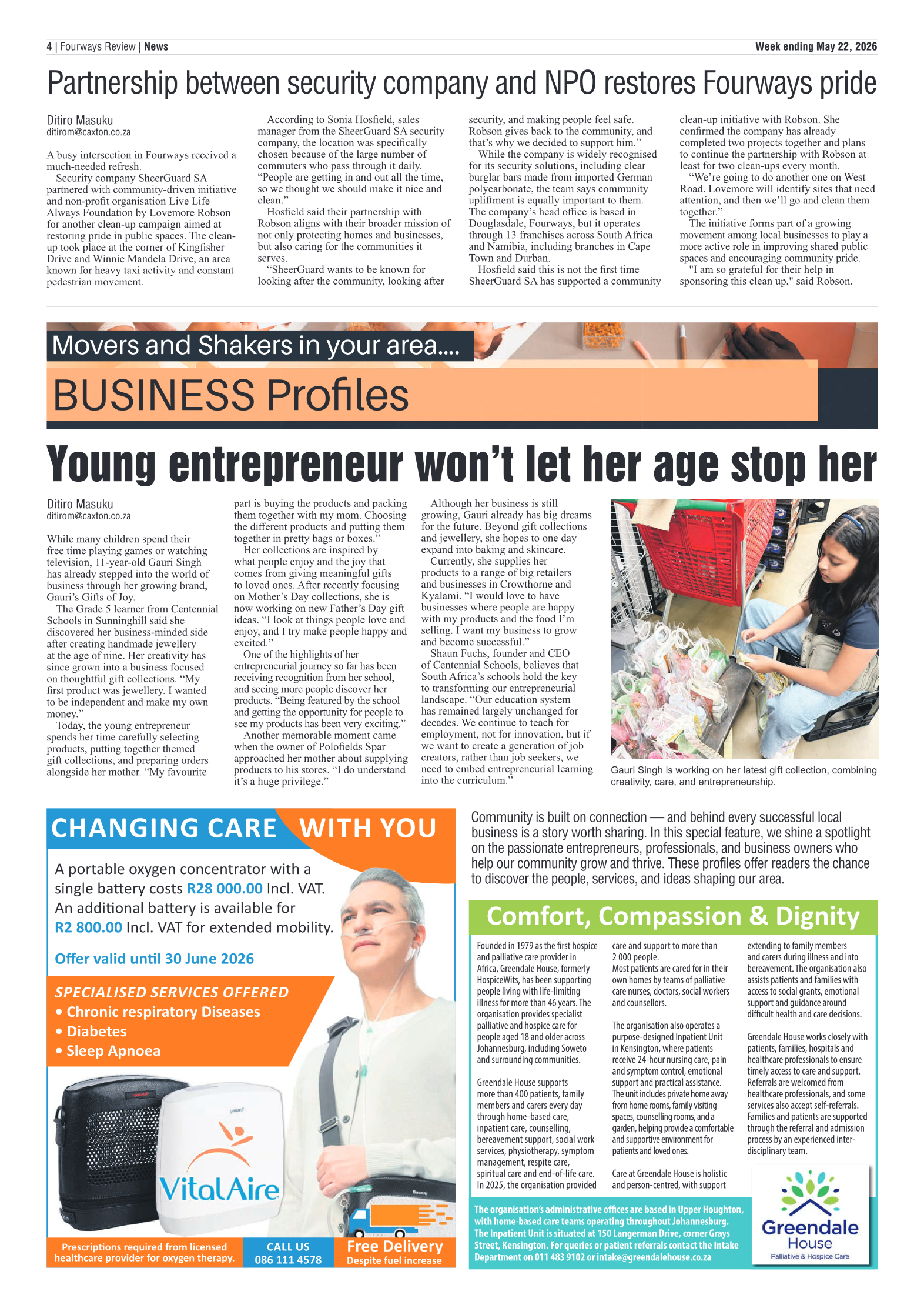 Fourways Review 22 May 2026 page 4