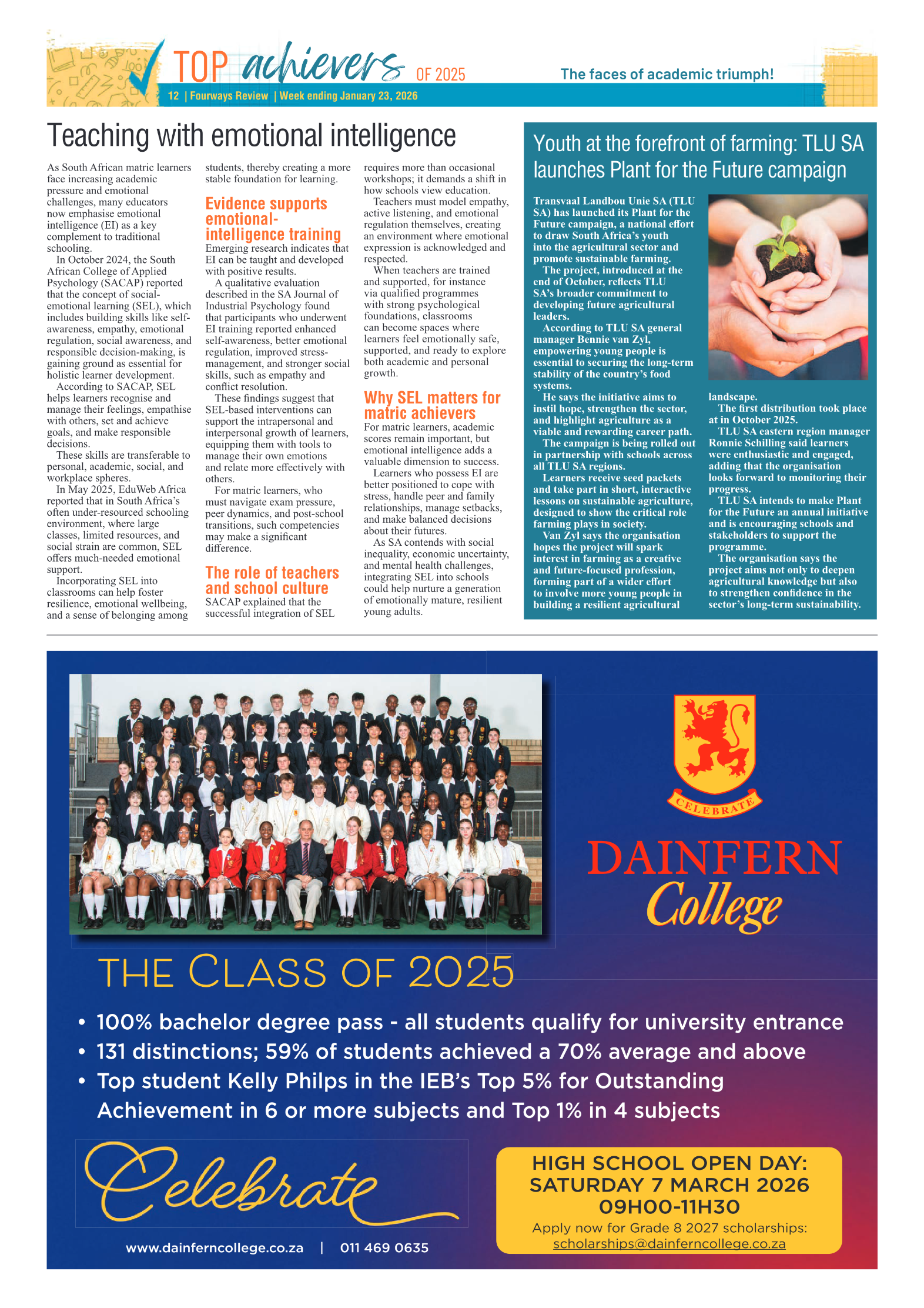 Fourways Review 23 January 2026 page 12