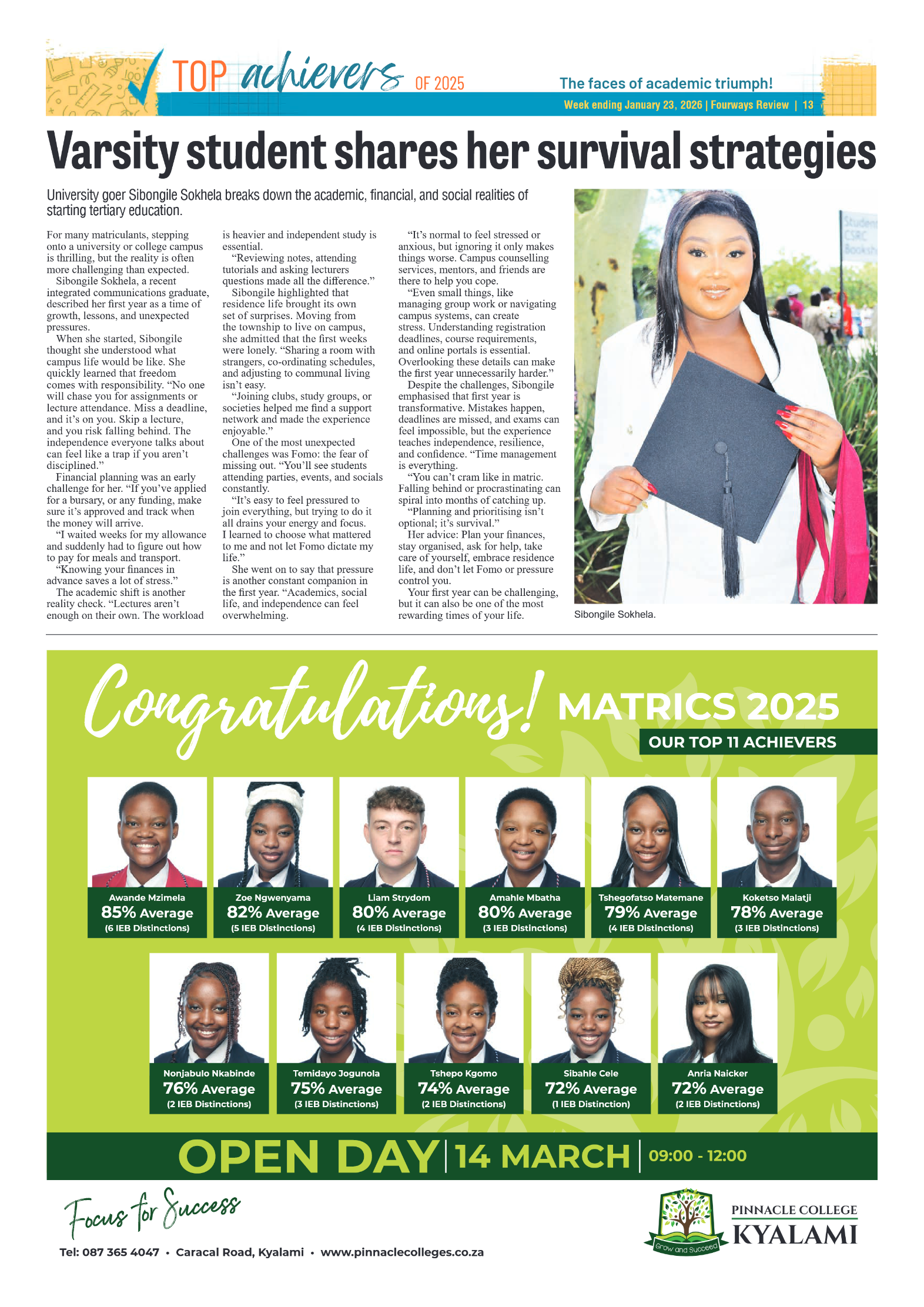 Fourways Review 23 January 2026 page 13