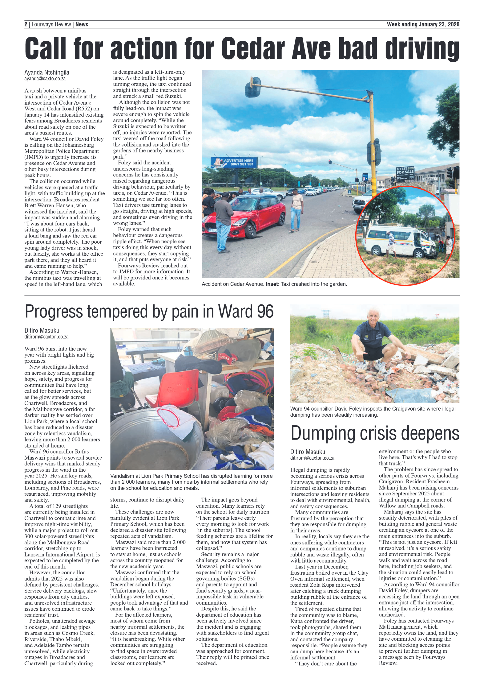 Fourways Review 23 January 2026 page 2
