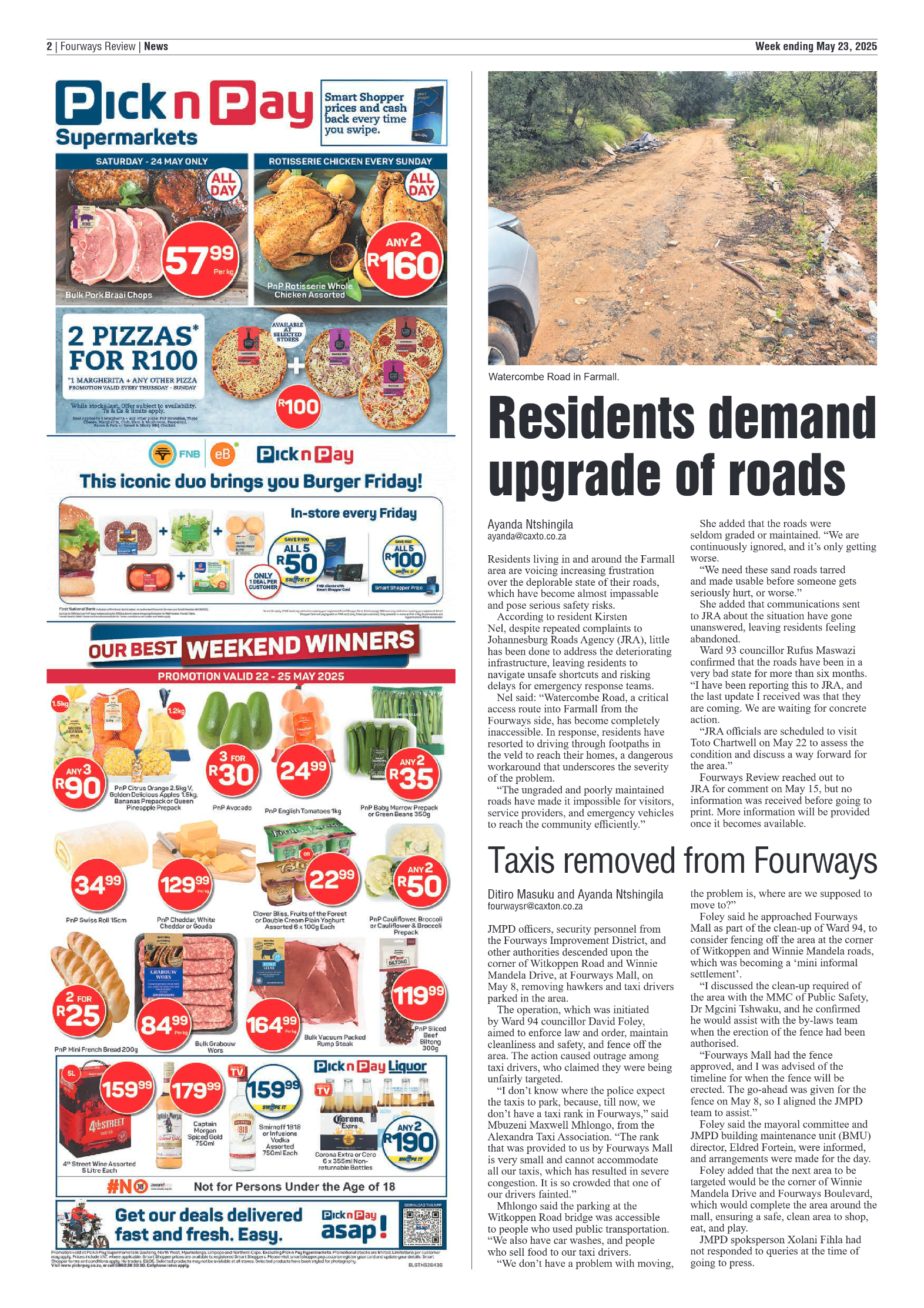 Fourways Review 23 May 2025 page 2