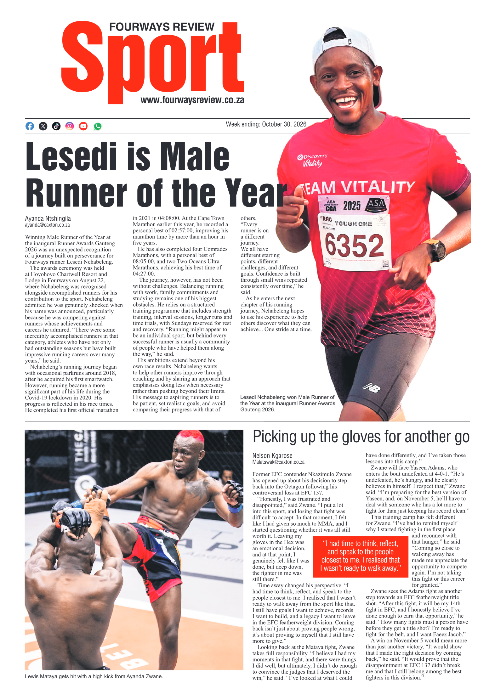 Fourways Review 30 October 2026 page 12