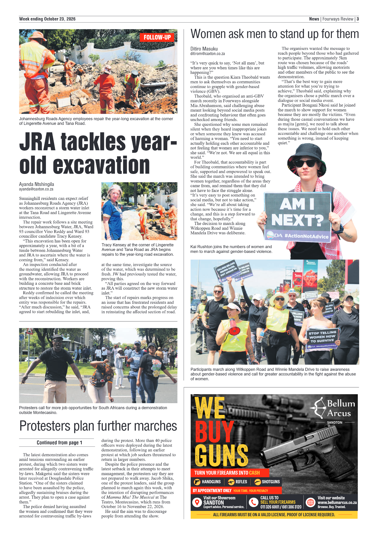 Fourways Review 23 October 2026 page 3