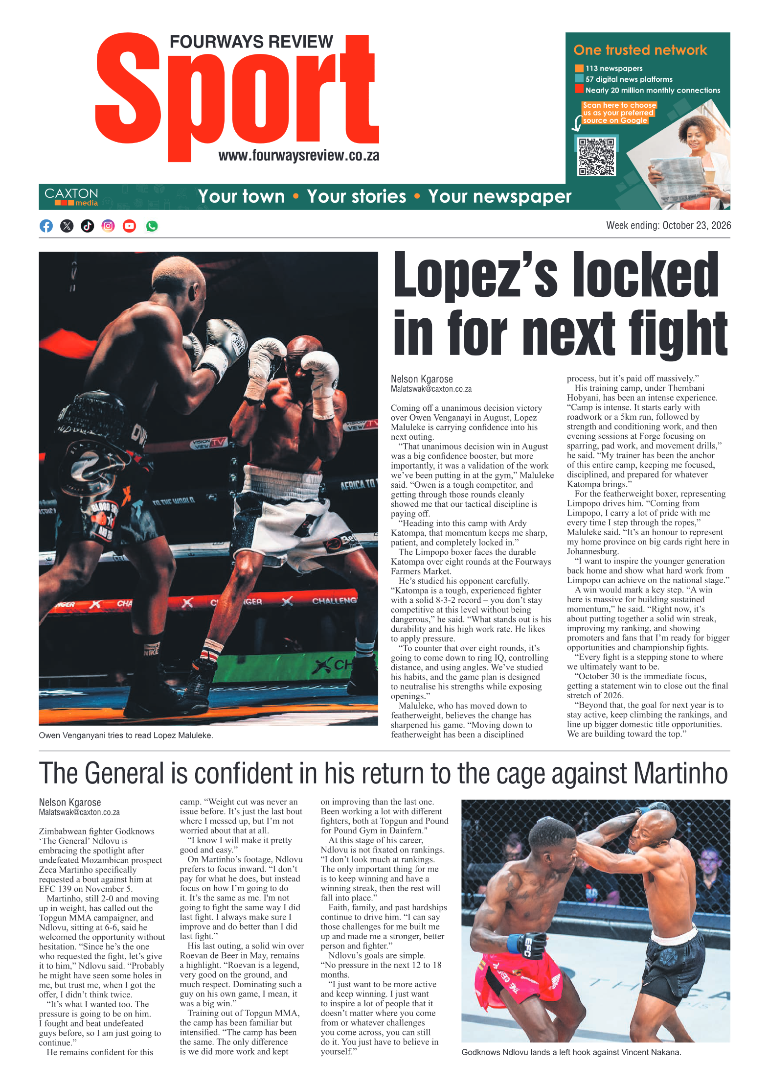 Fourways Review 23 October 2026 page 8