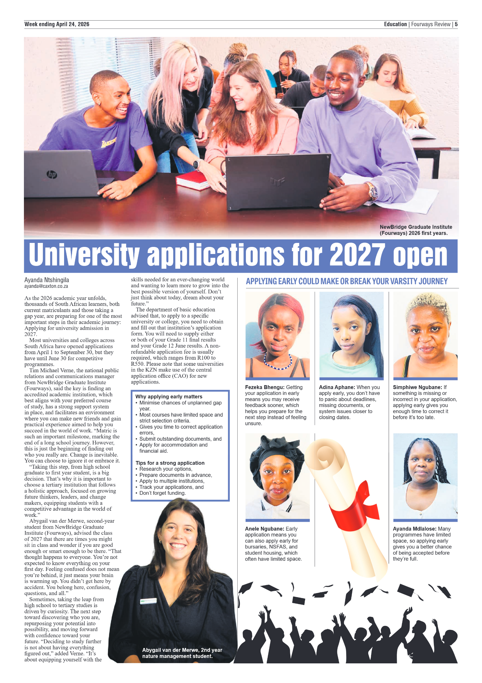 Fourways Review 24 April 2026 page 5