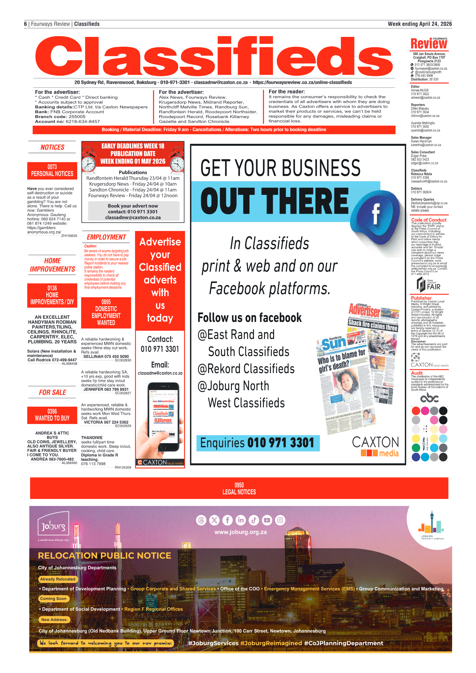 Fourways Review 24 April 2026 page 6