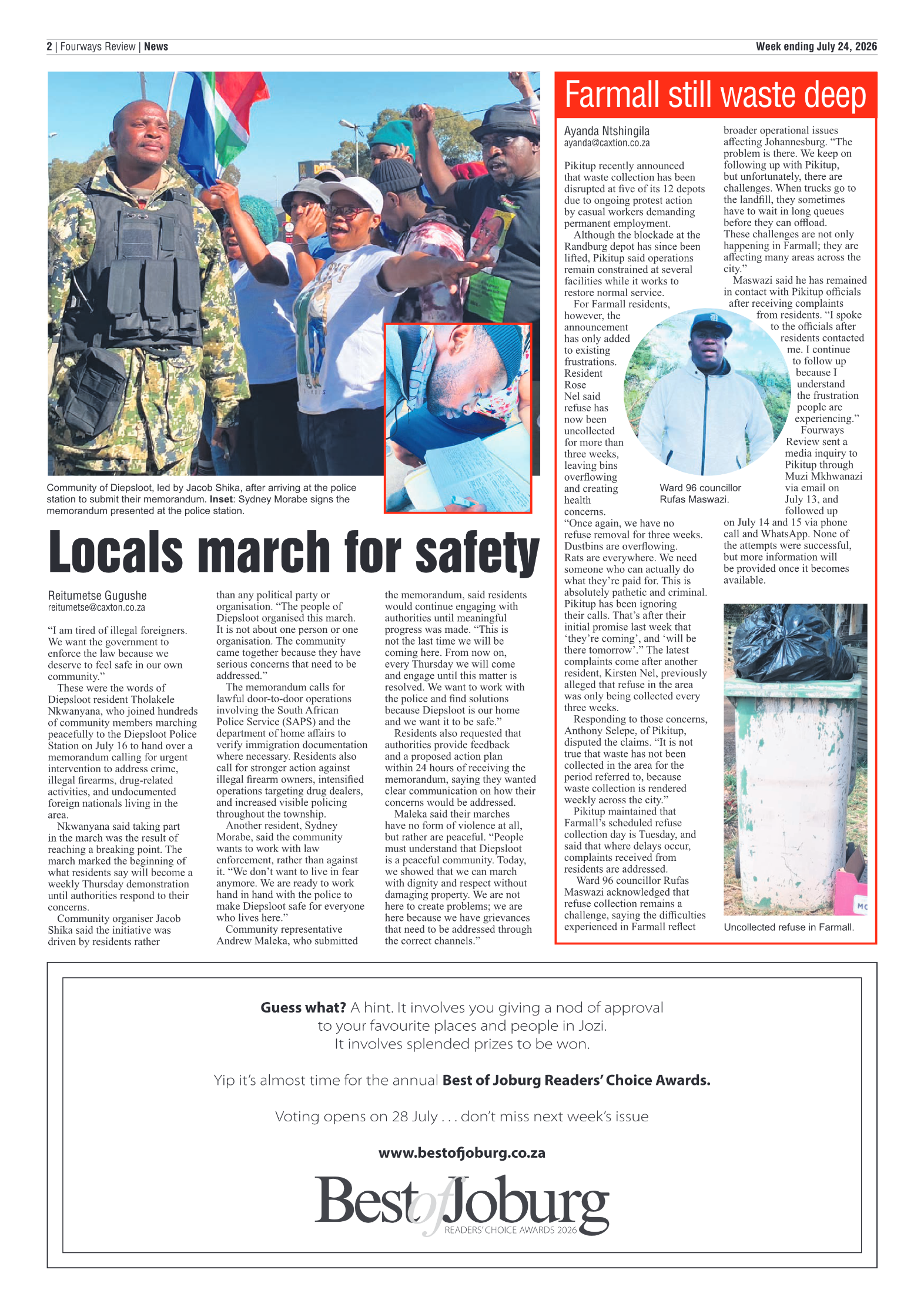 Fourways Review 24 July 2026 page 2