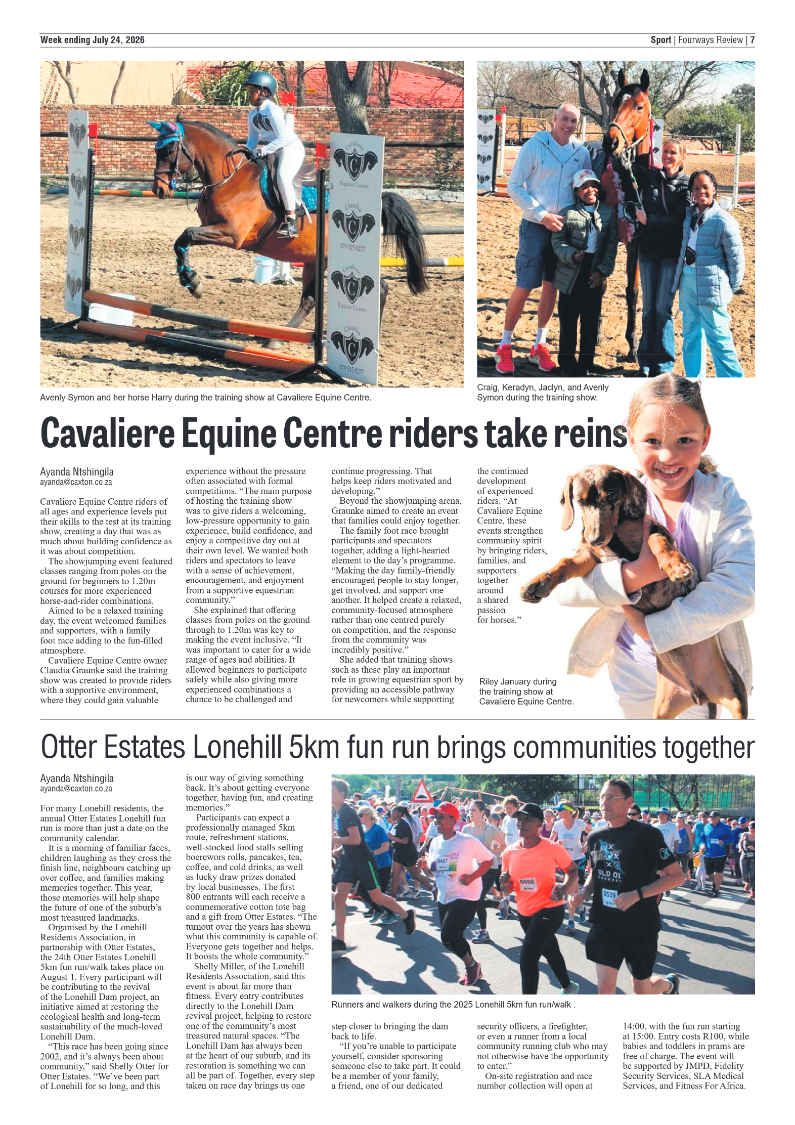 Fourways Review 24 July 2026 page 7