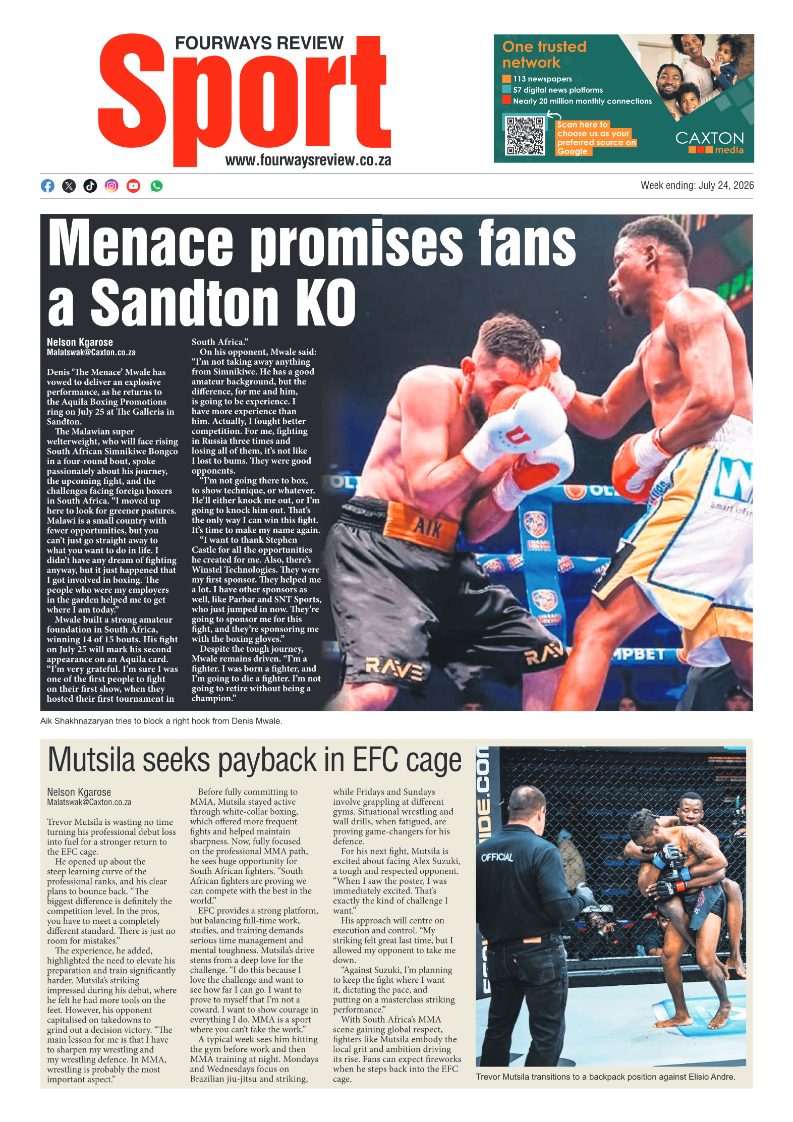 Fourways Review 24 July 2026 page 8