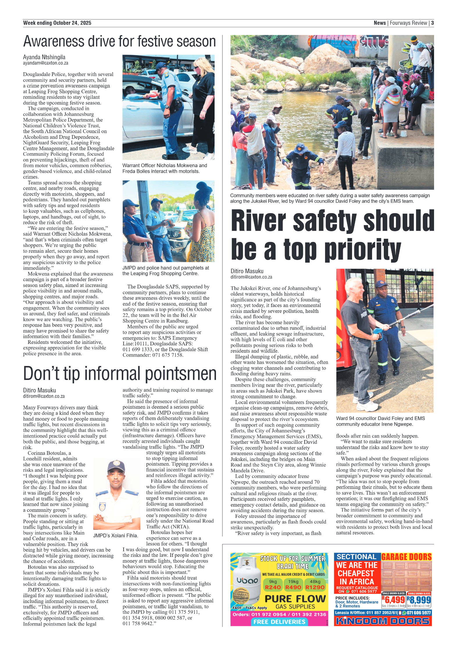 Fourways Review 24 October 2025 page 3