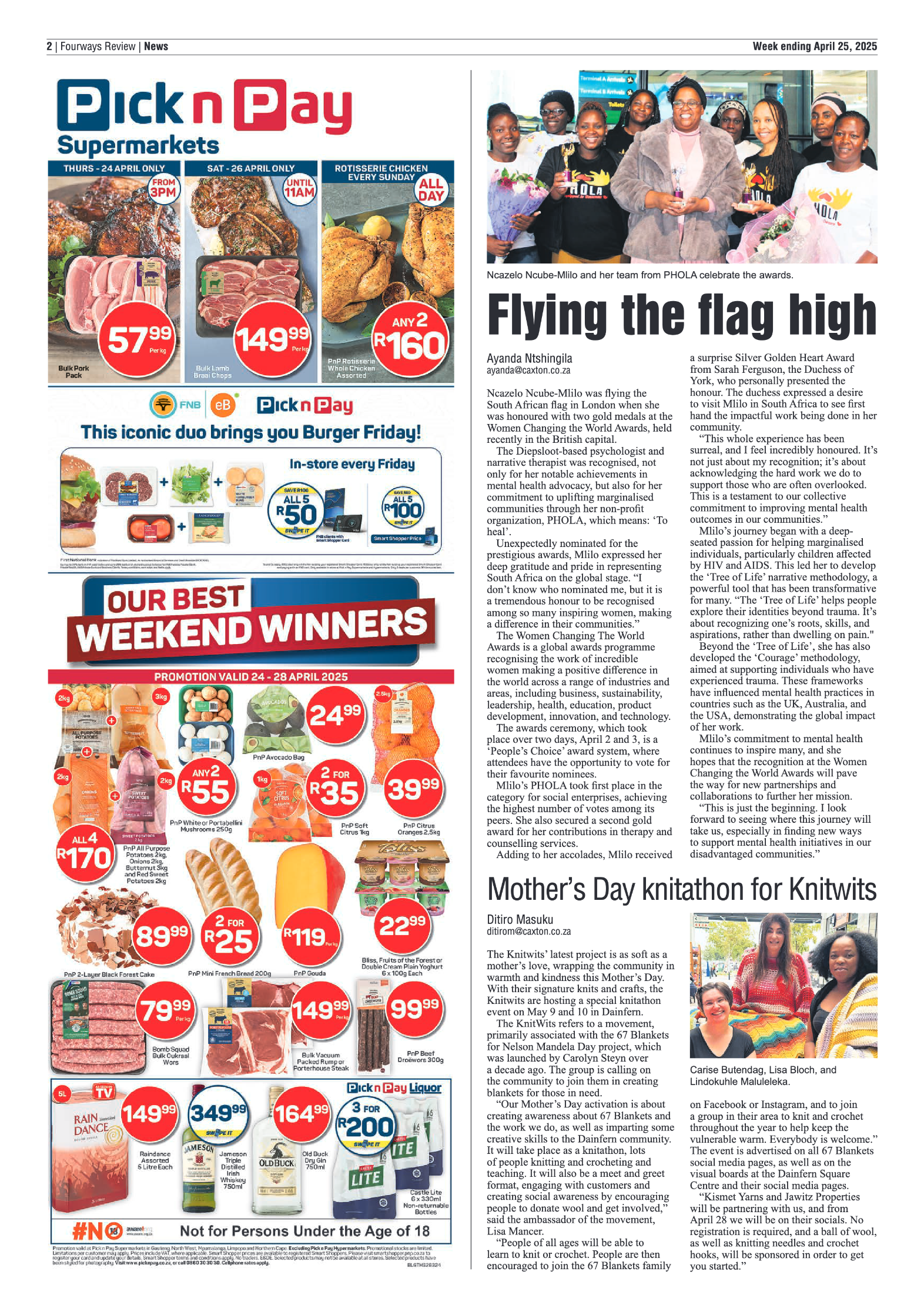 Fourways Review 25 April 2025 page 2