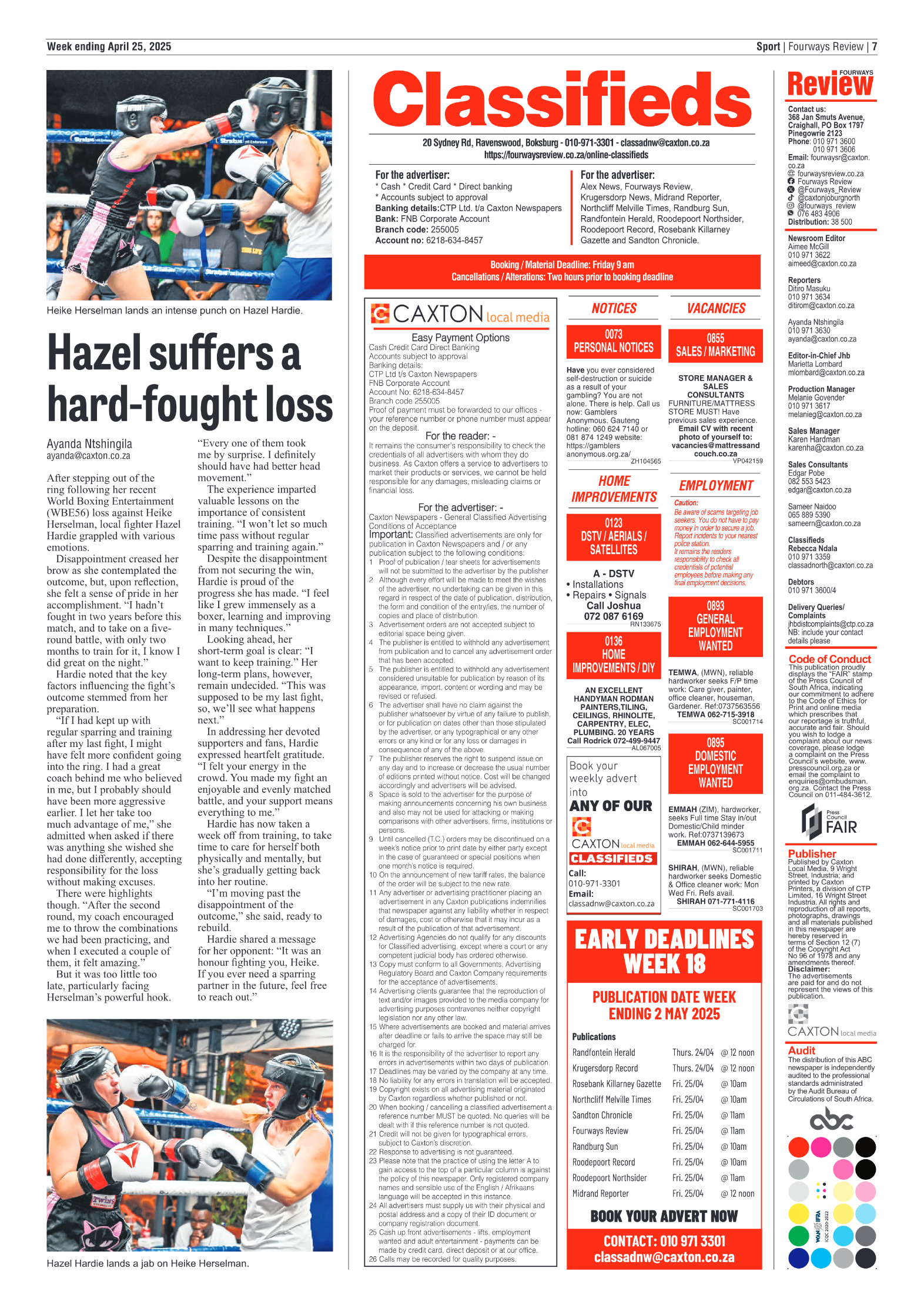 Fourways Review 25 April 2025 page 7