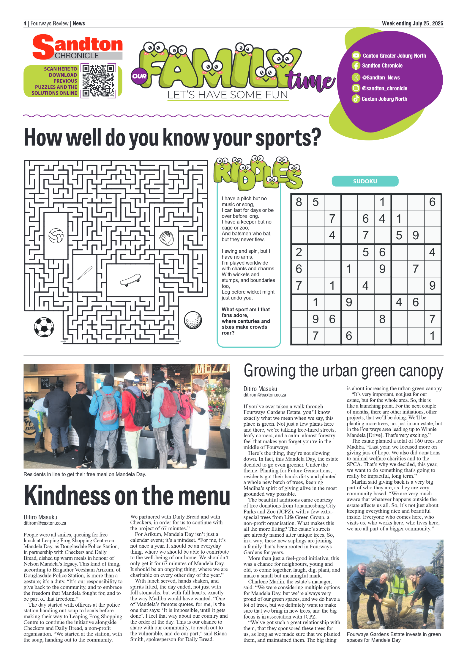 Fourways Review 25 July 2025 page 4