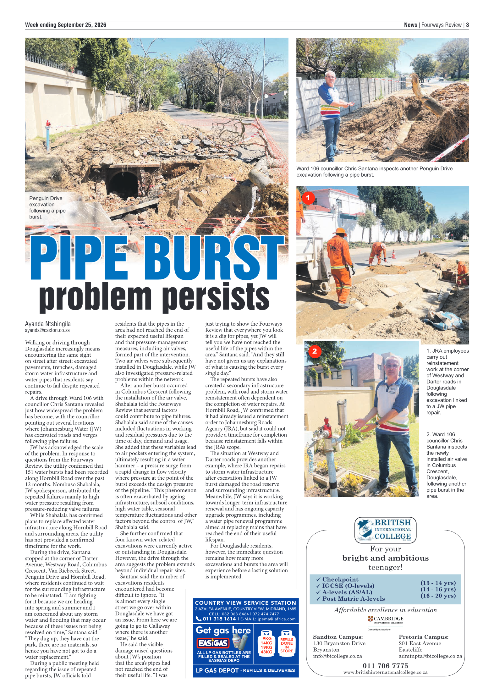Fourways Review 25 September 2026 page 3