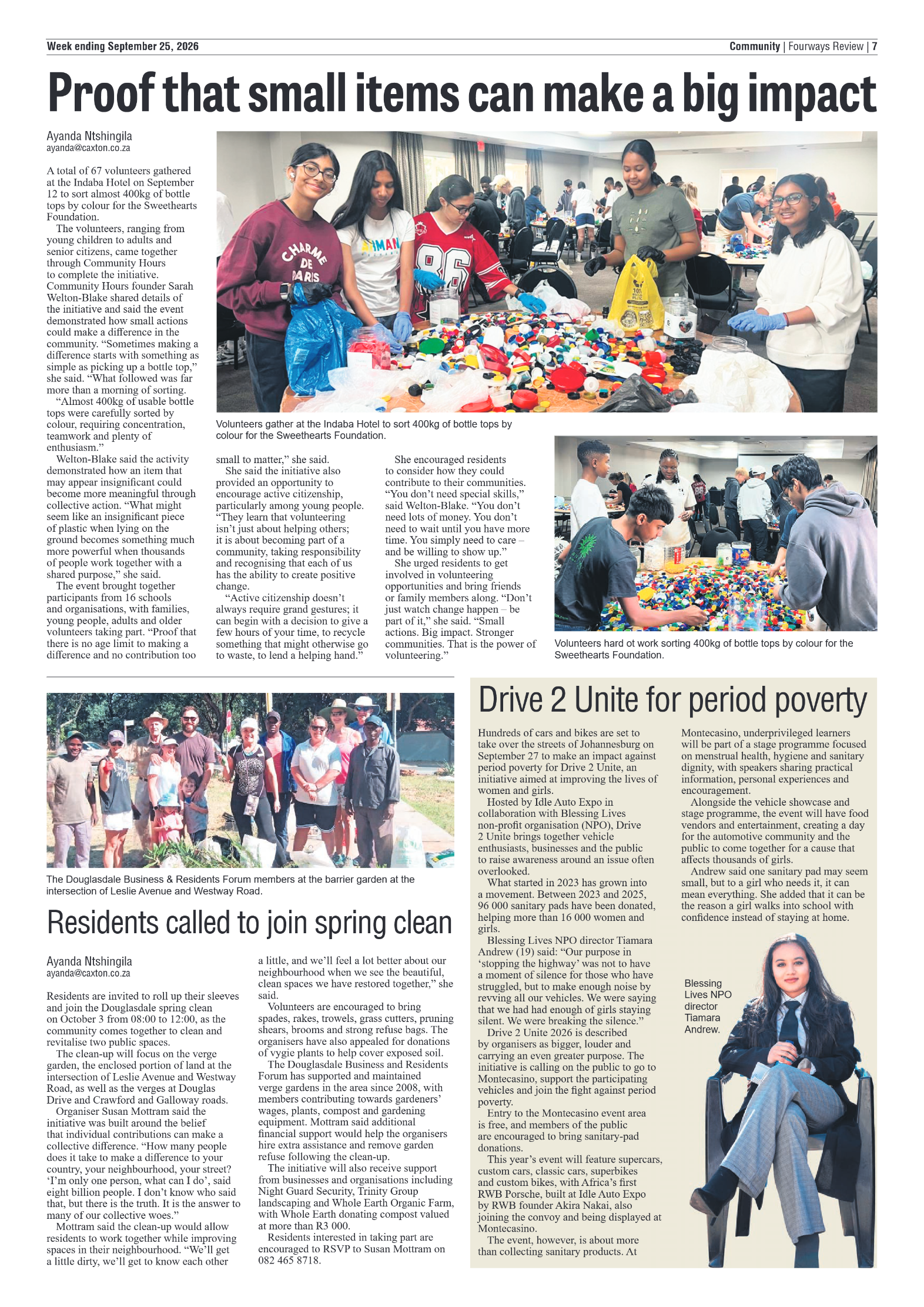 Fourways Review 25 September 2026 page 7
