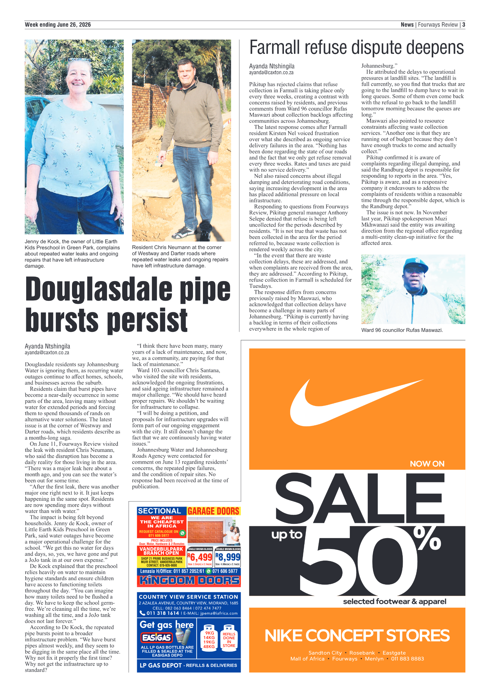 Fourways Review 26 June 2026 page 3