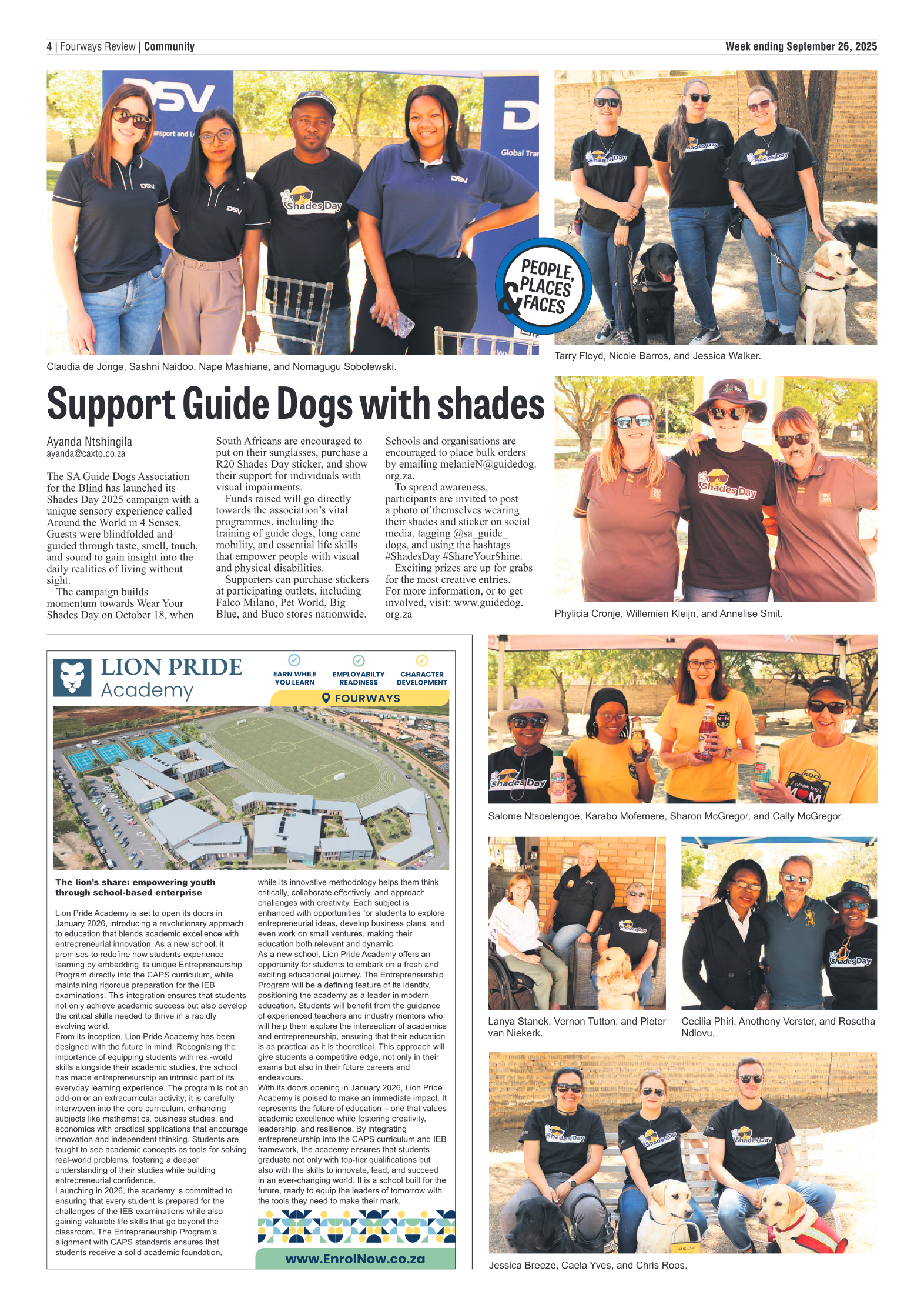 Fourways Review 26 September 2025 page 4