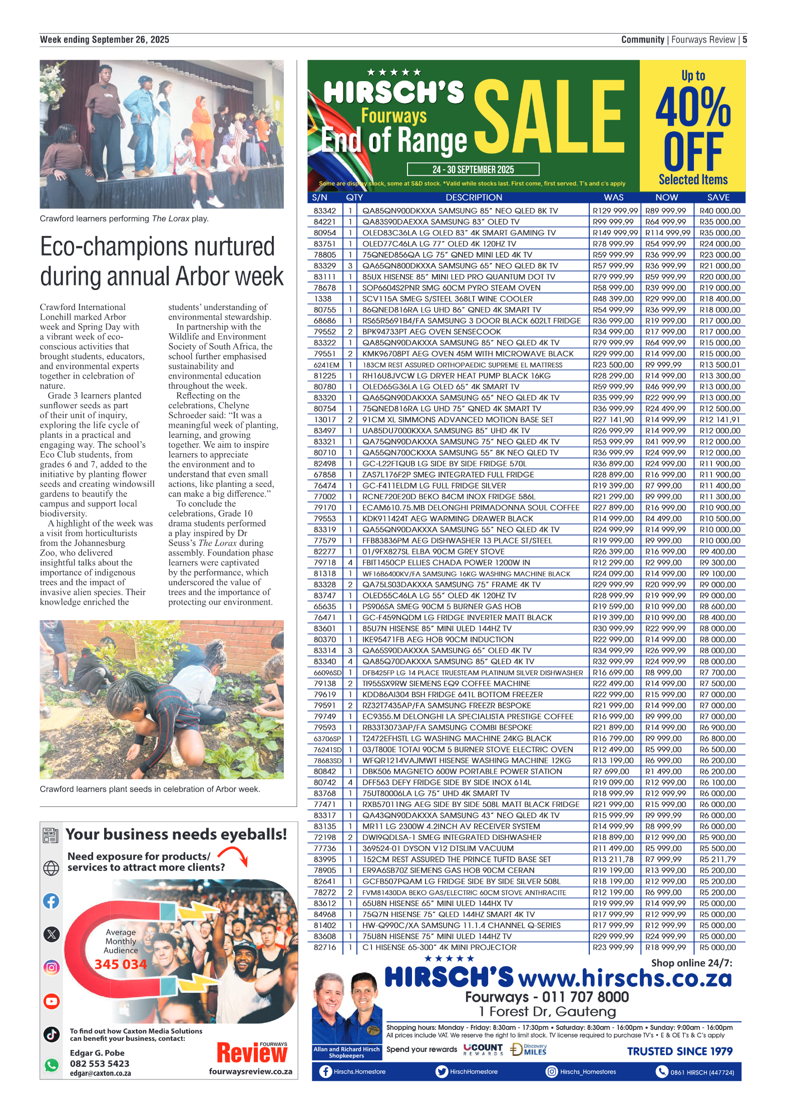 Fourways Review 26 September 2025 page 5