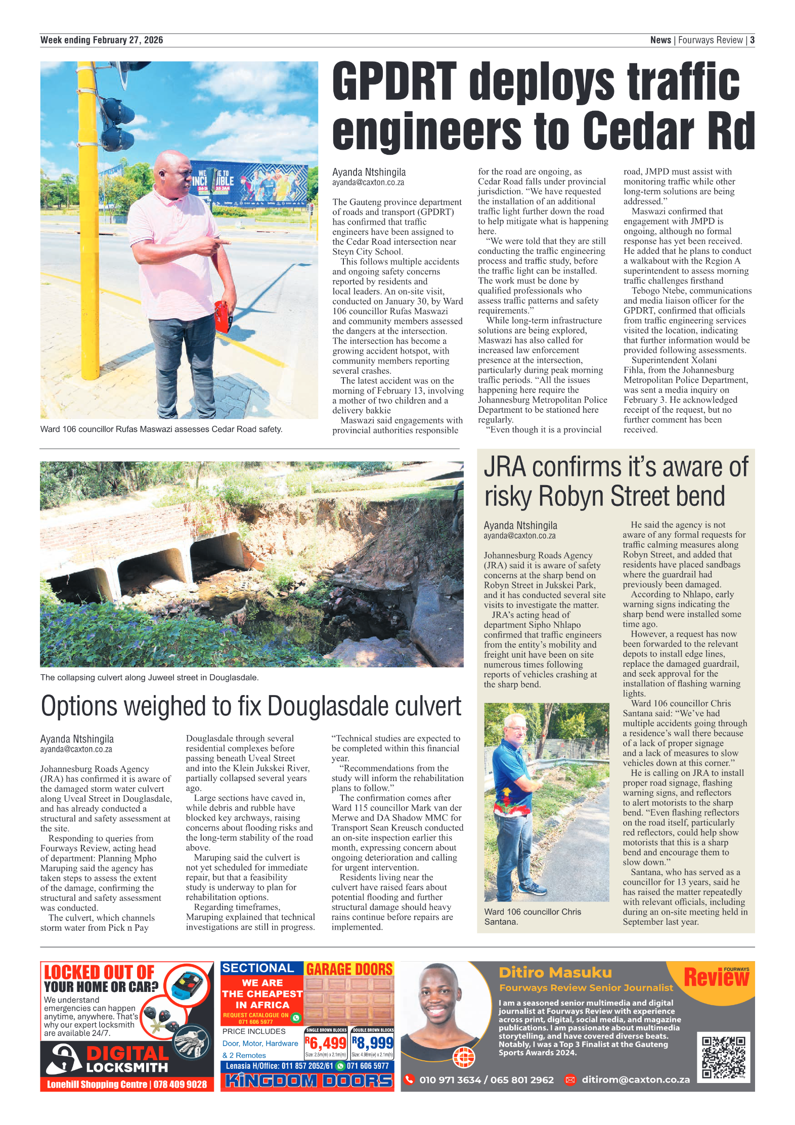 Fourways Review 27 February 2026 page 3