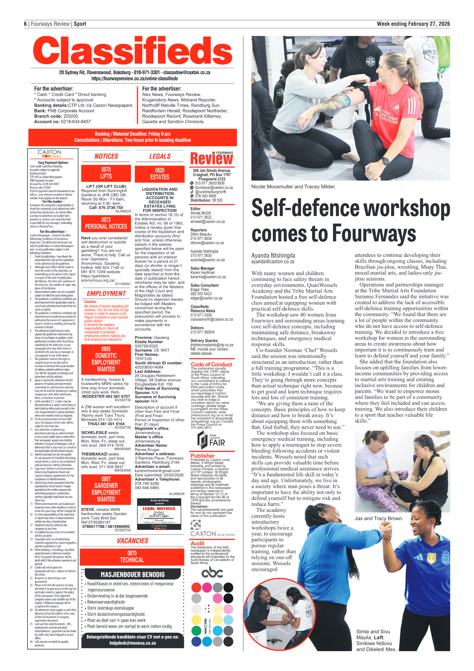 Fourways Review 27 February 2026 page 6