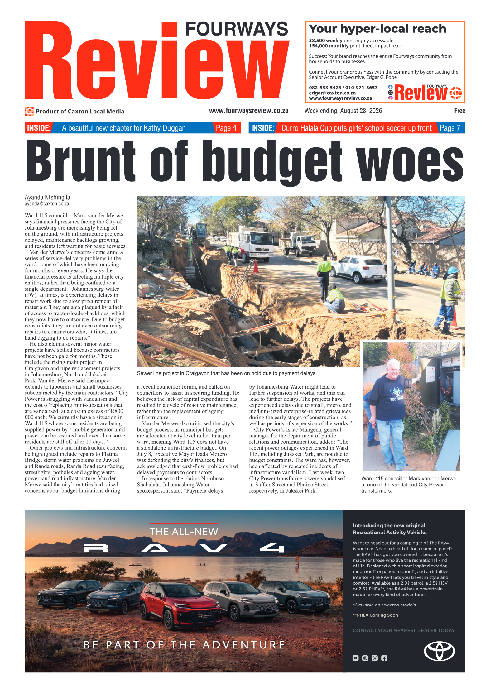 Fourways Review 28 August 2026 page 1