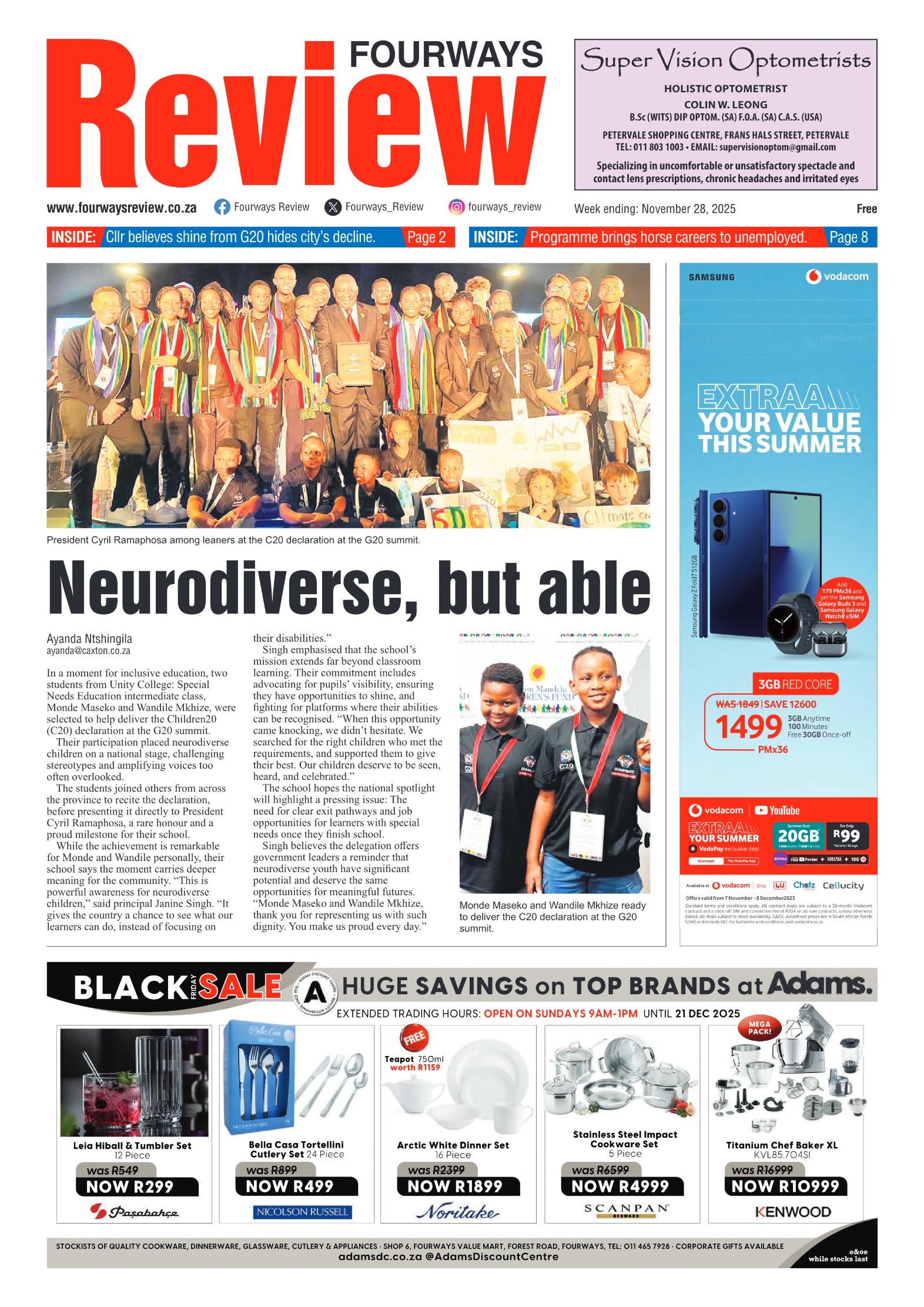 Fourways Review 28 November 2025 page 3