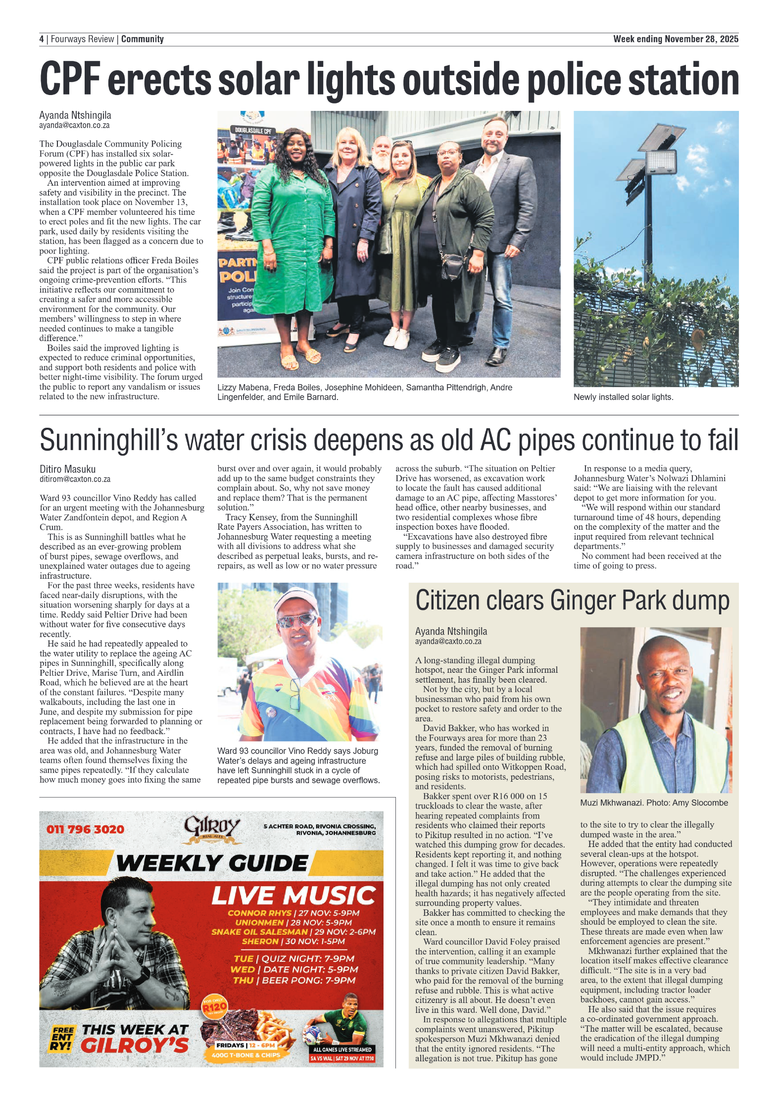 Fourways Review 28 November 2025 page 6