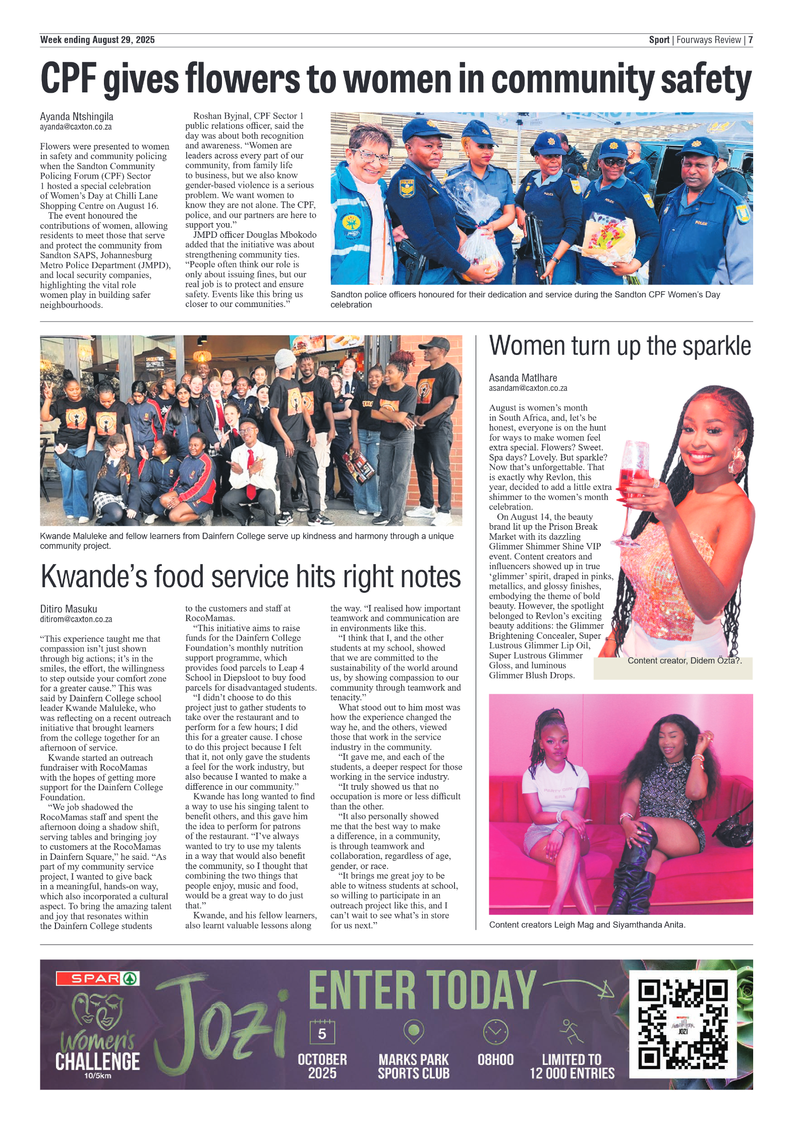 Fourways Review 29 August 2025 page 7