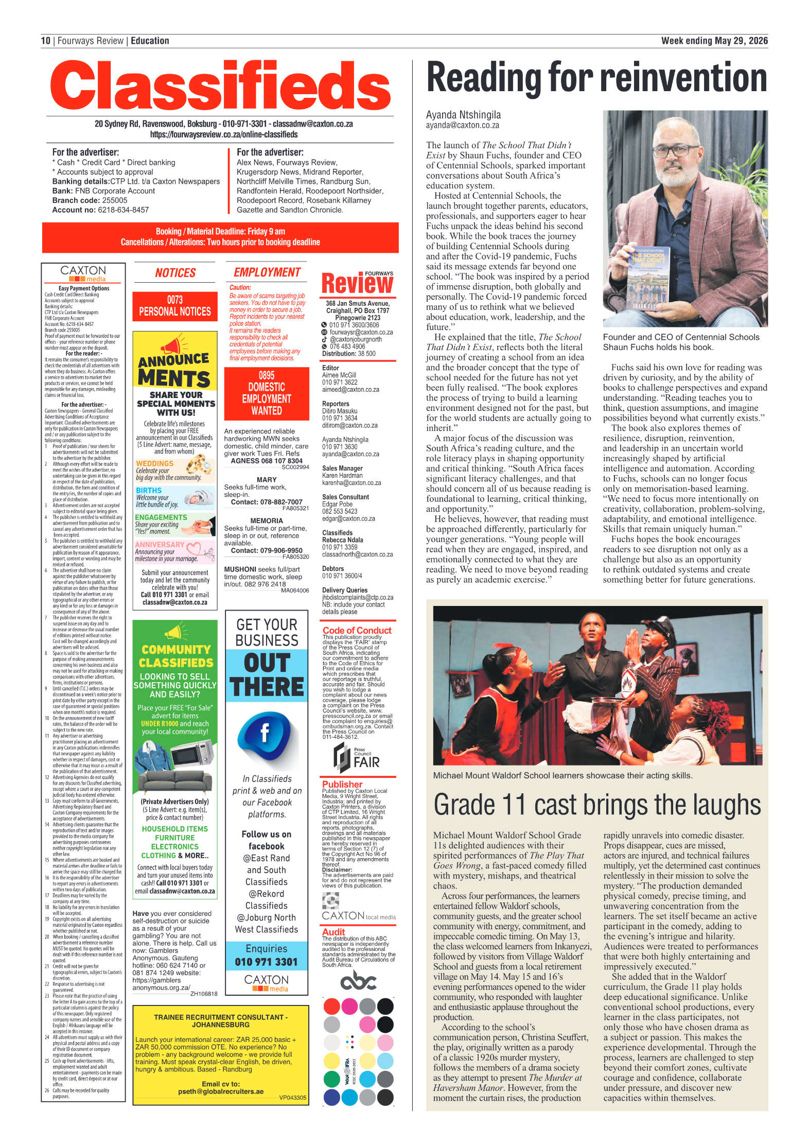 Fourways Review 29 May 2026 page 10