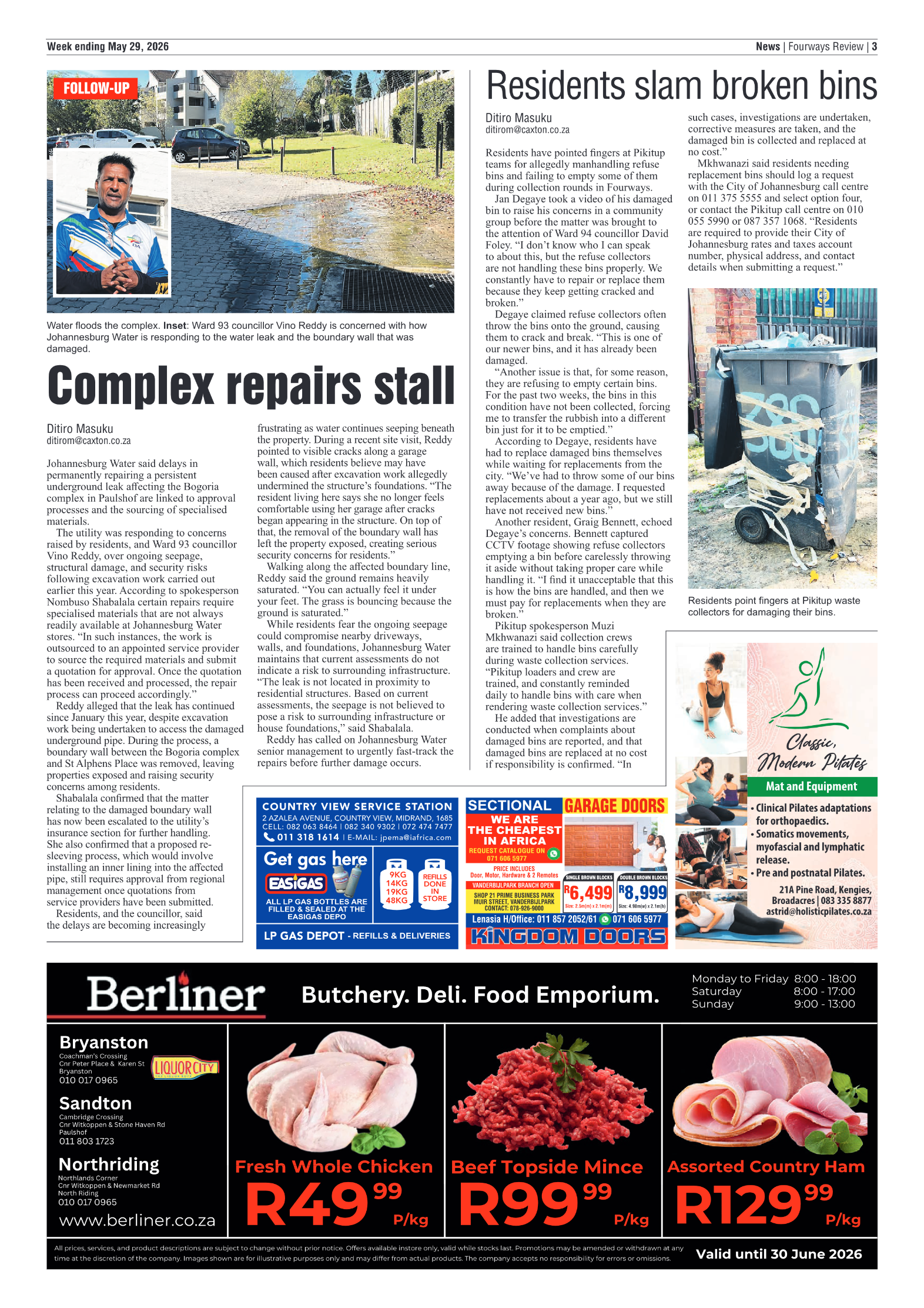Fourways Review 29 May 2026 page 3