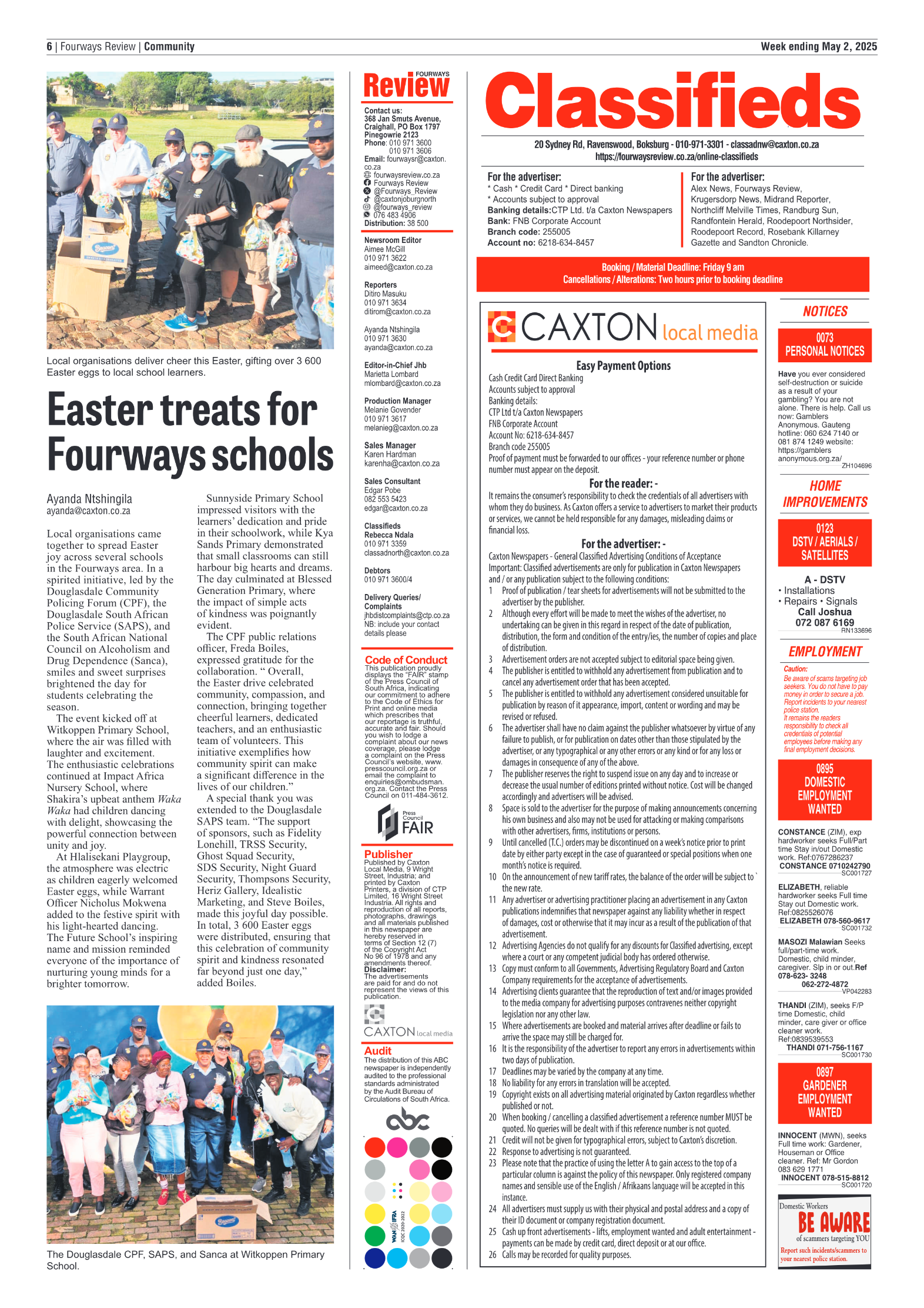 Fourways Review 2 May 2025 page 6