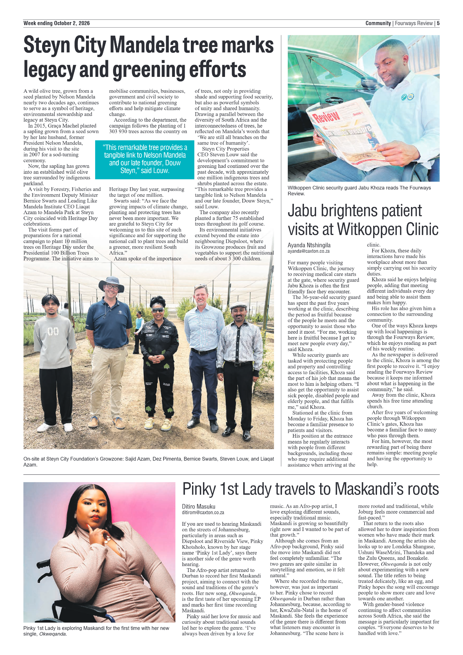 Fourways Review 2 October 2026 page 5
