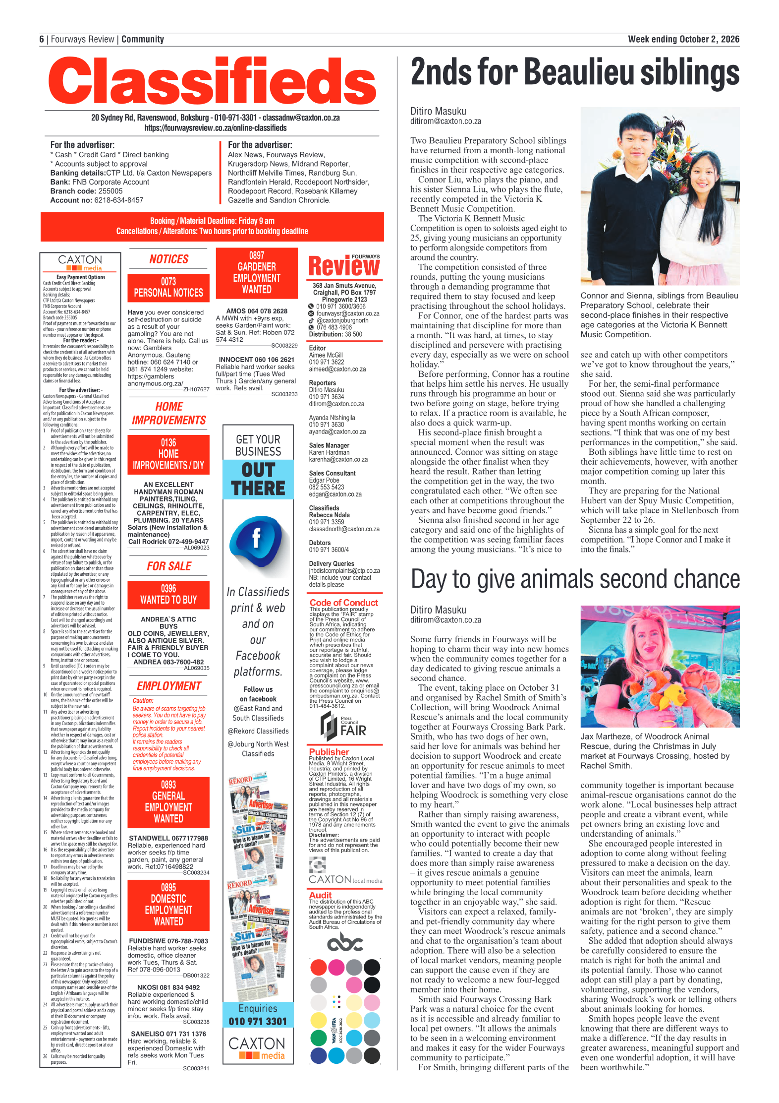 Fourways Review 2 October 2026 page 6