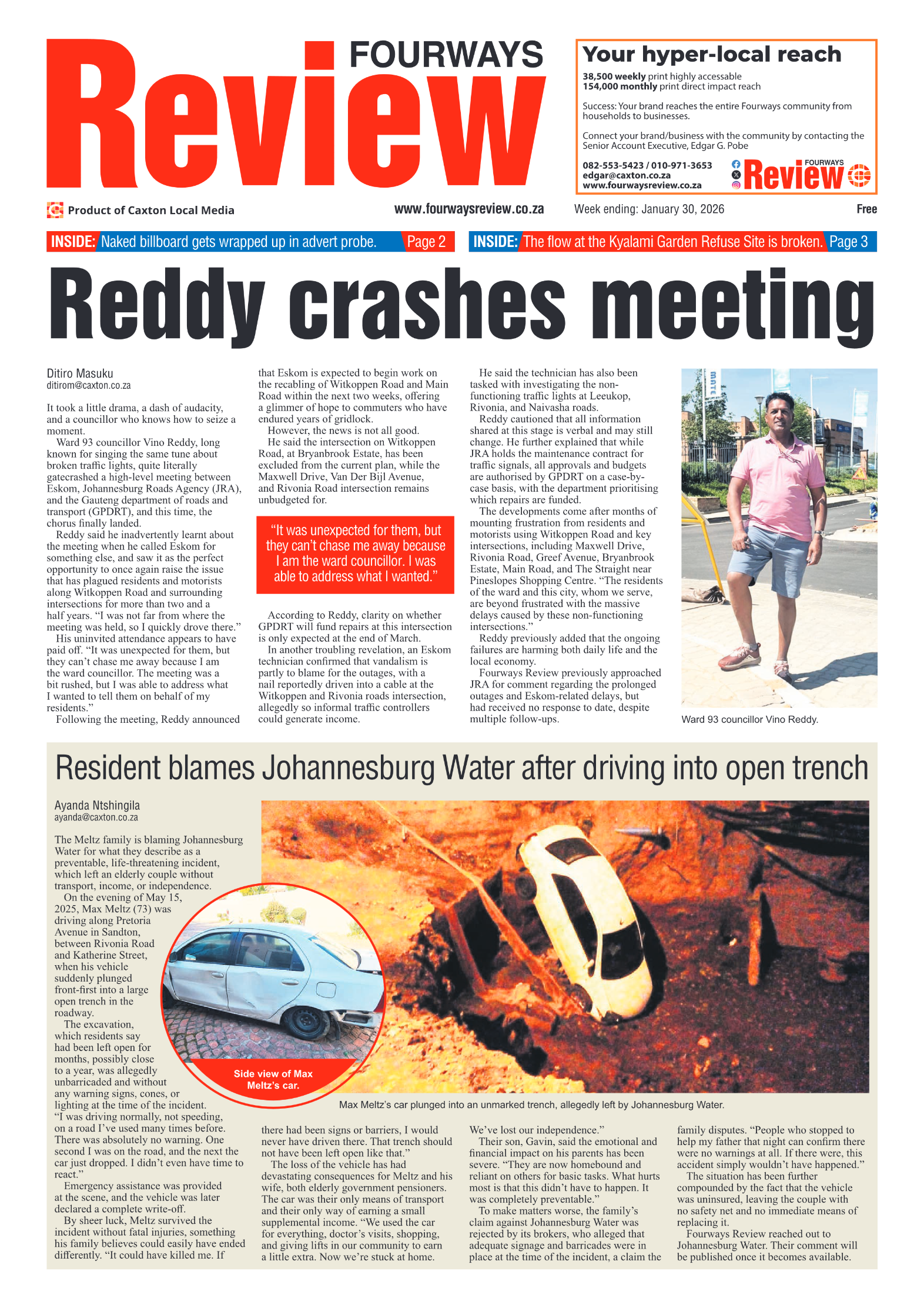 Fourways Review 30 January 2026 page 1