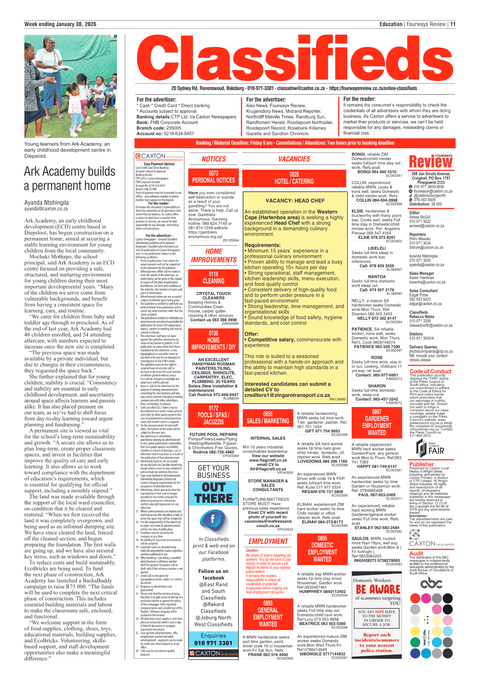 Fourways Review 30 January 2026 page 11