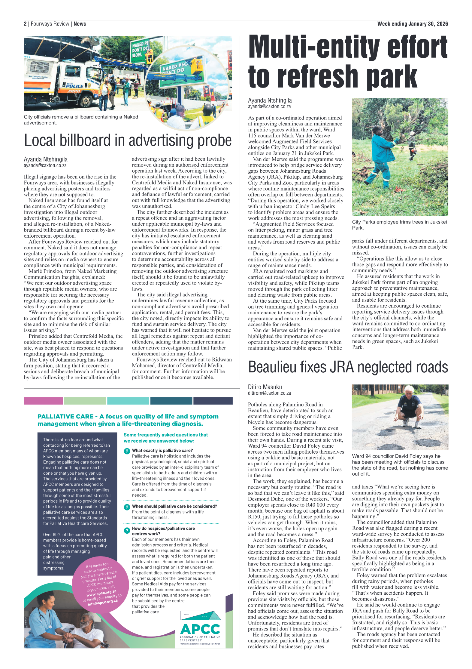 Fourways Review 30 January 2026 page 2