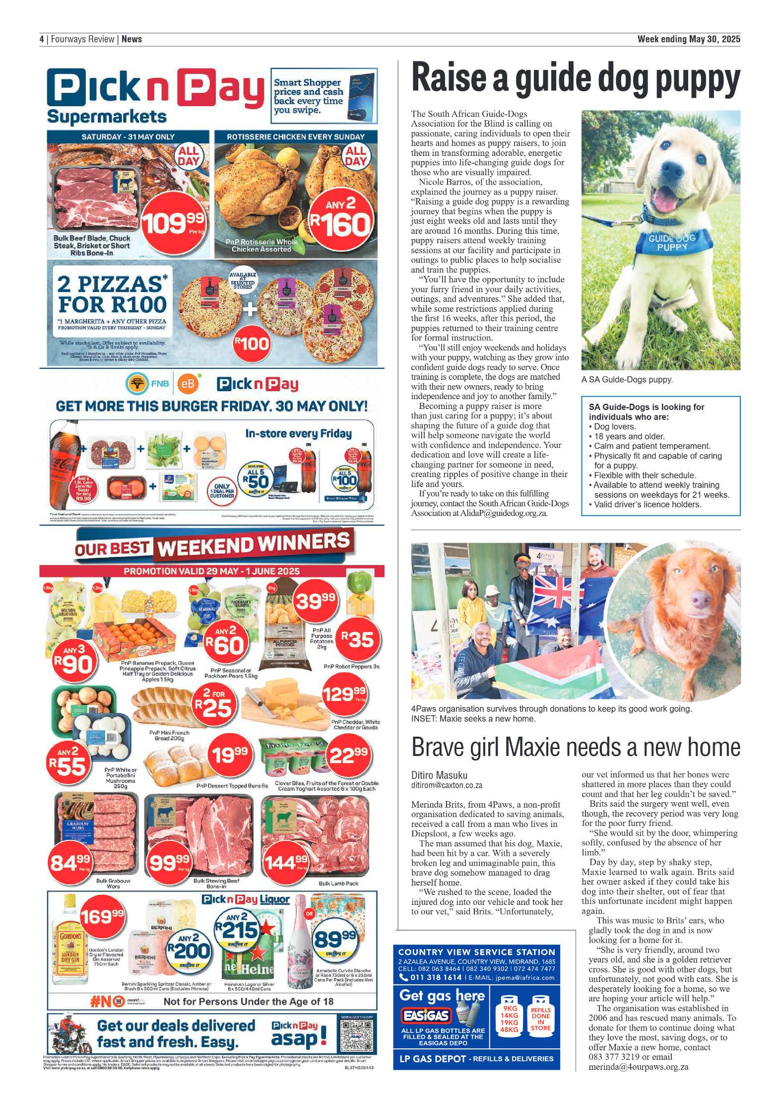 Fourways Review 30 May 2025 page 4