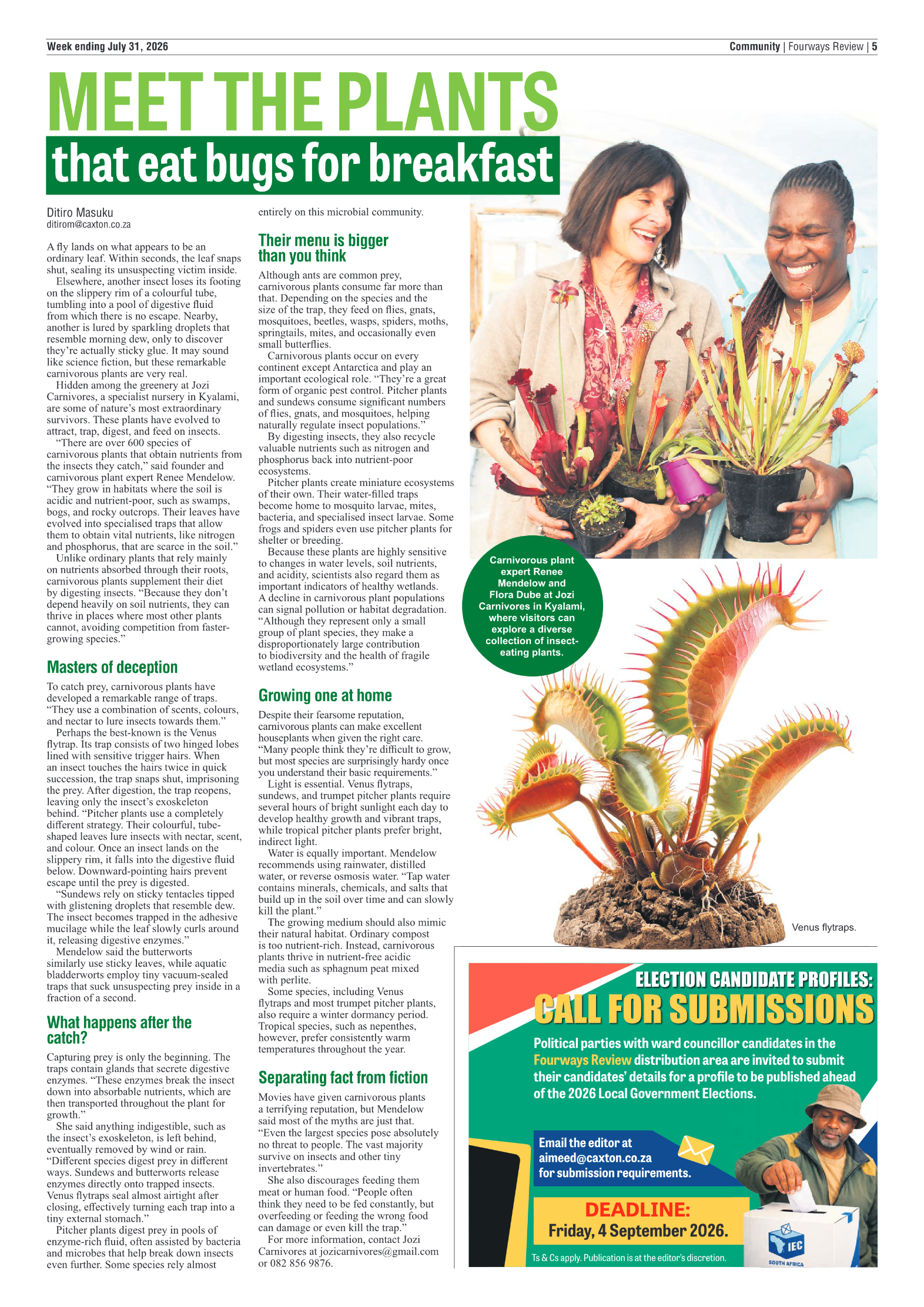 Fourways Review 31 July 2026 page 17