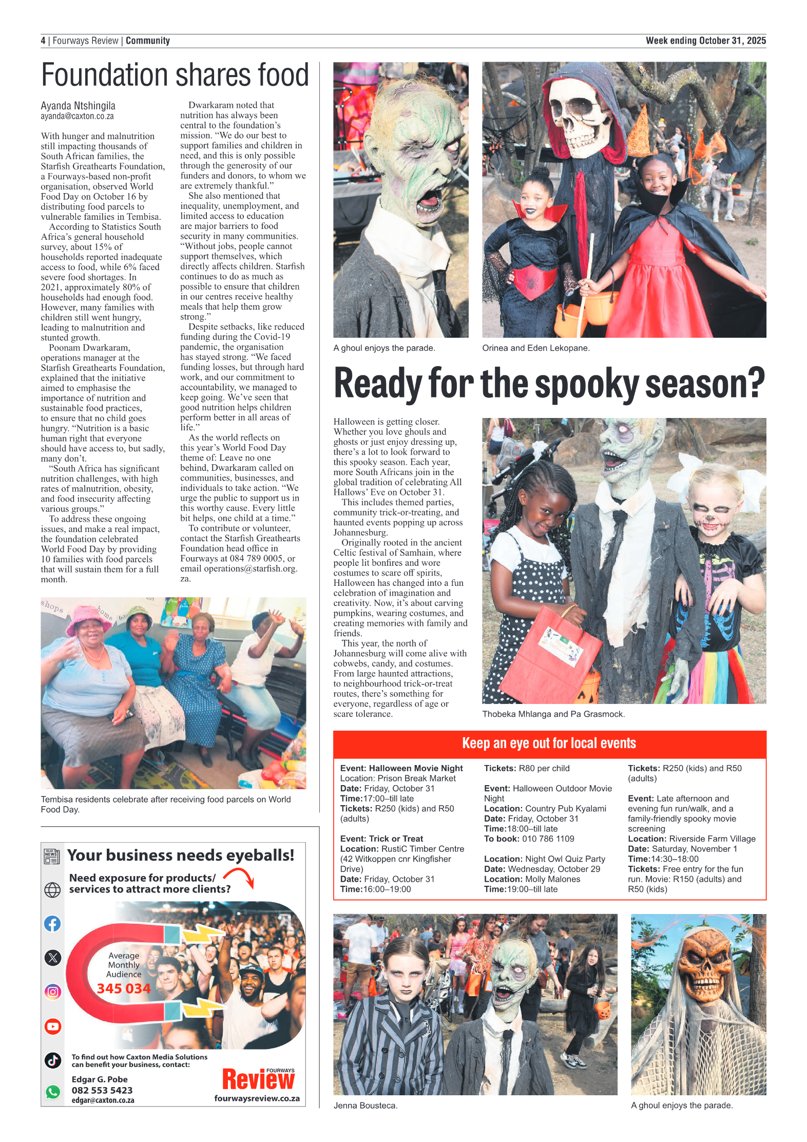 Fourways Review 31 October 2025 page 4