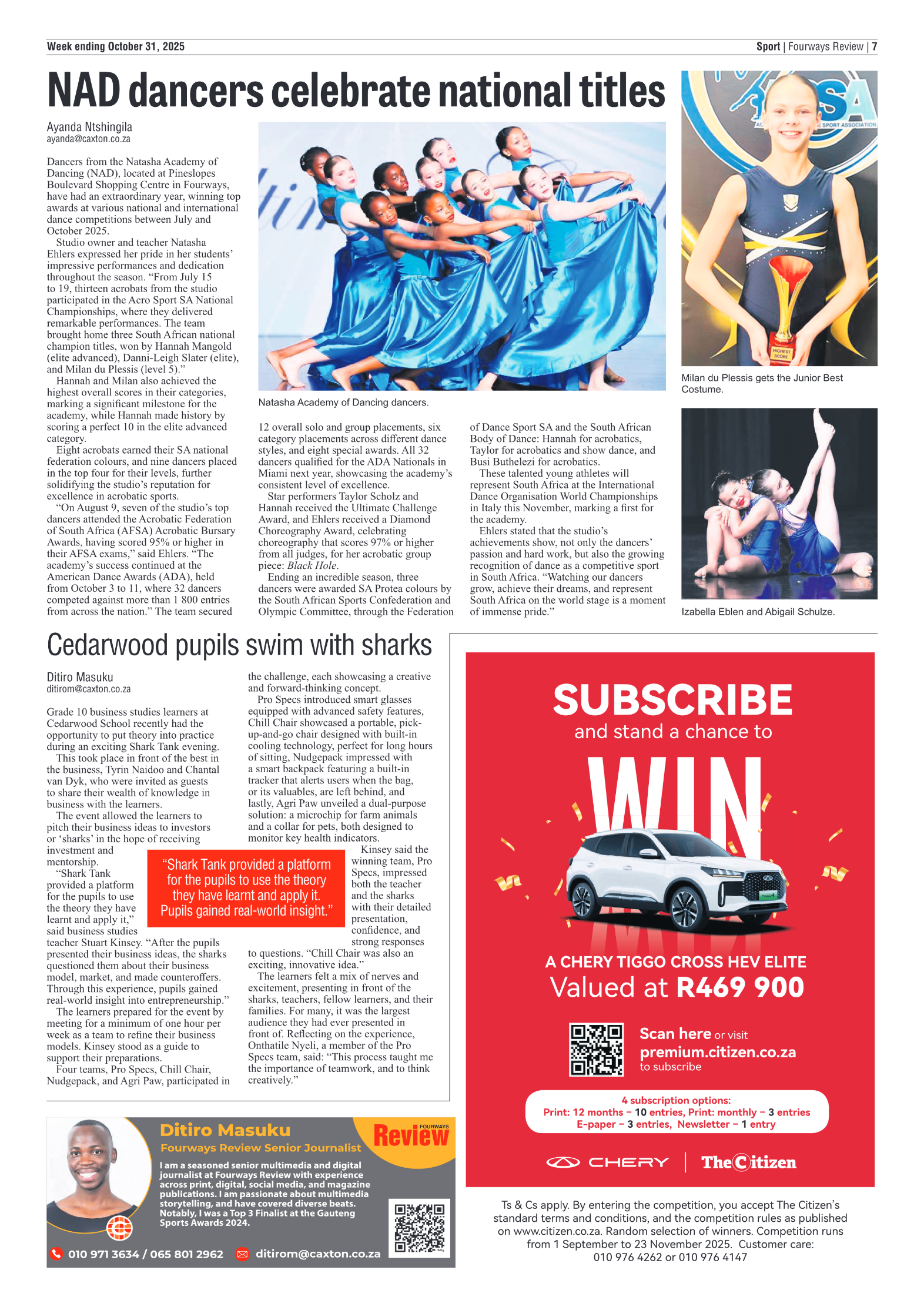 Fourways Review 31 October 2025 page 7