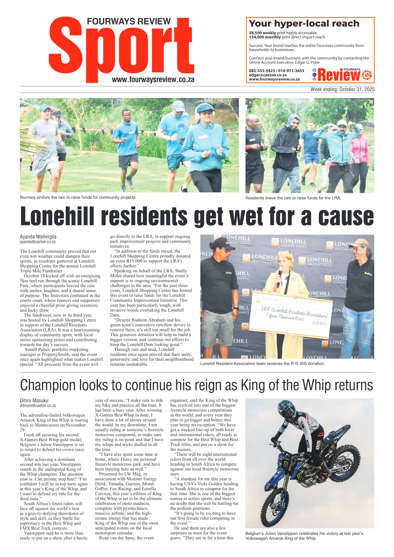 Fourways Review 31 October 2025 page 8