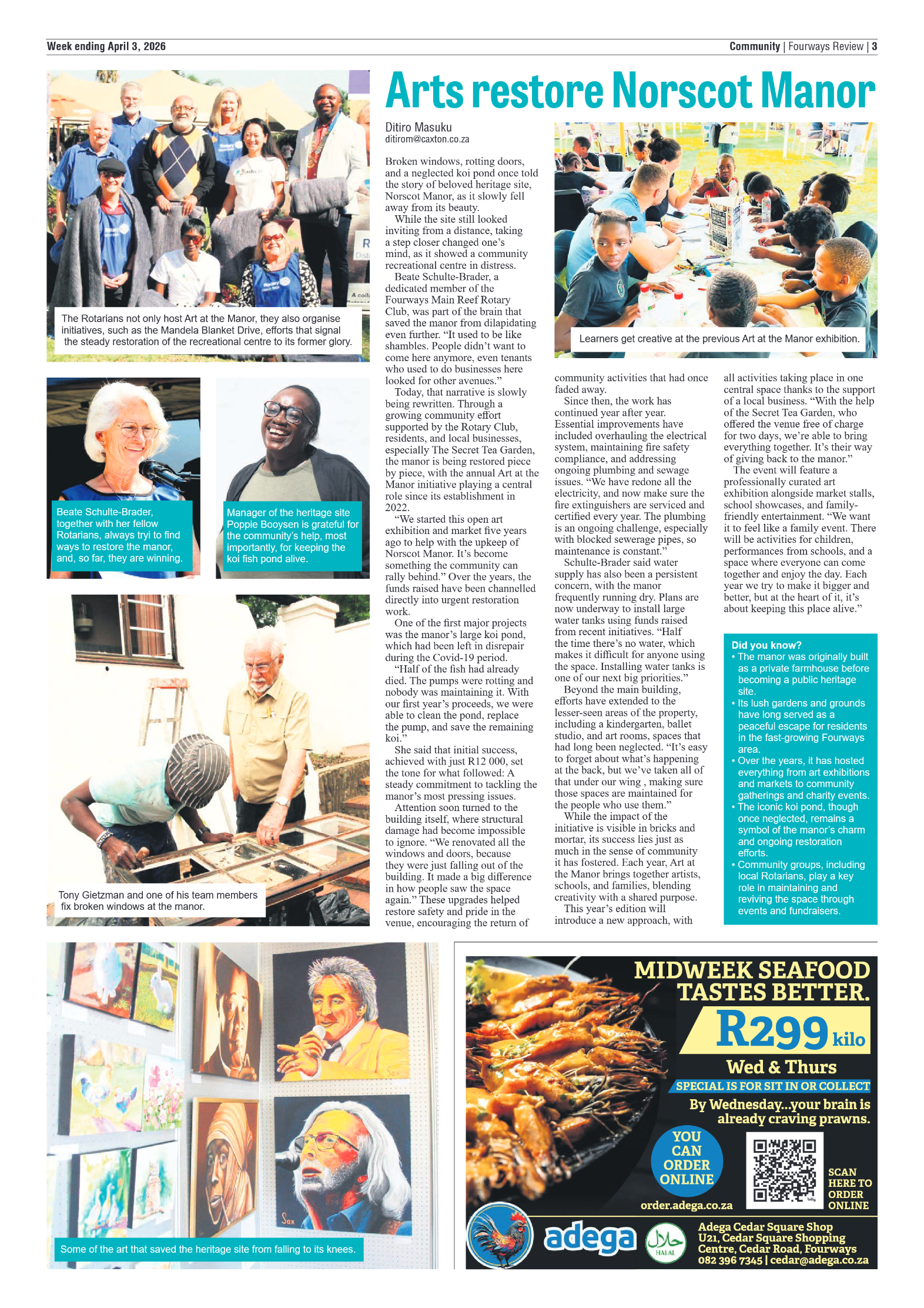 Fourways Review 3 April 2026 page 3