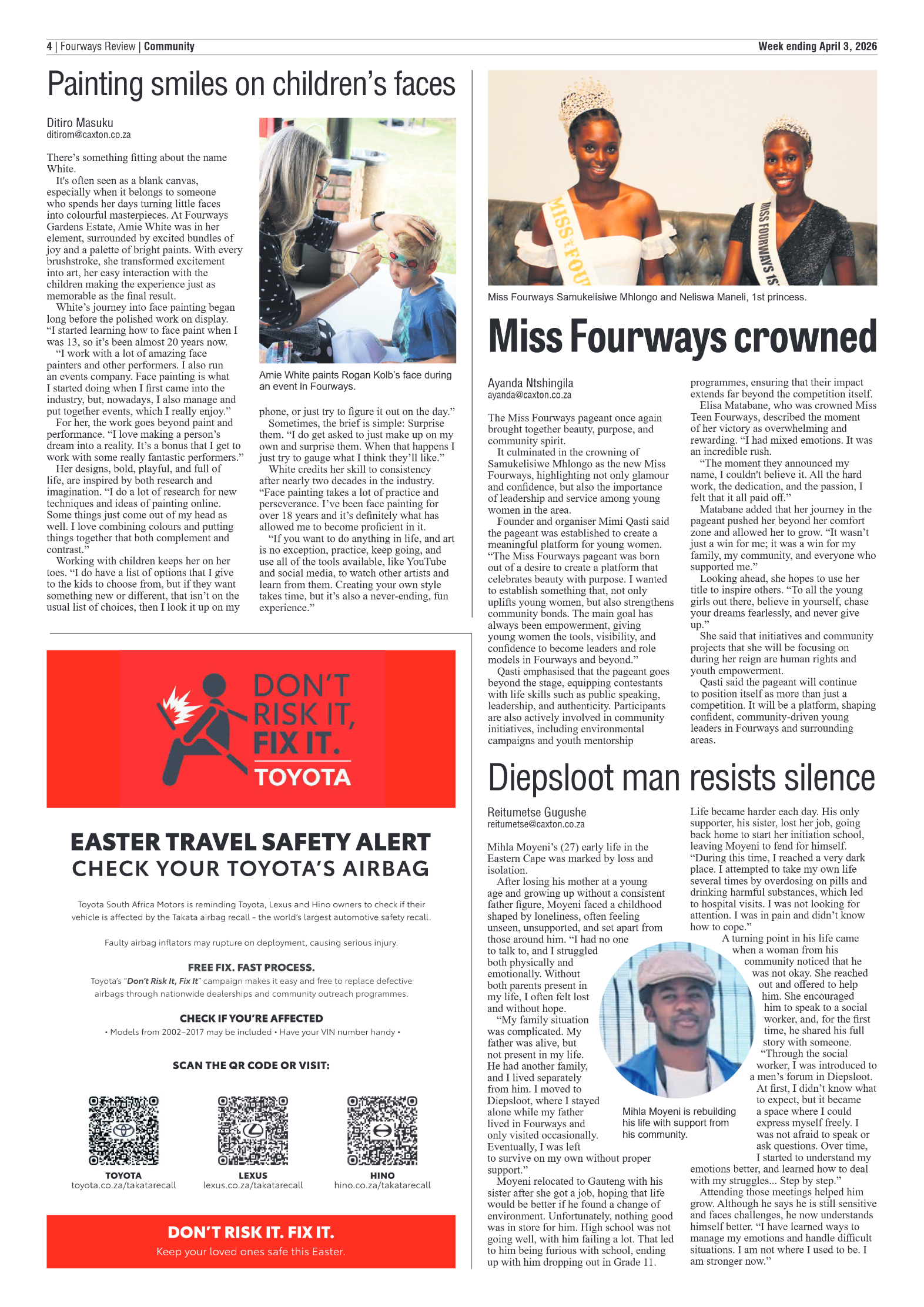 Fourways Review 3 April 2026 page 4