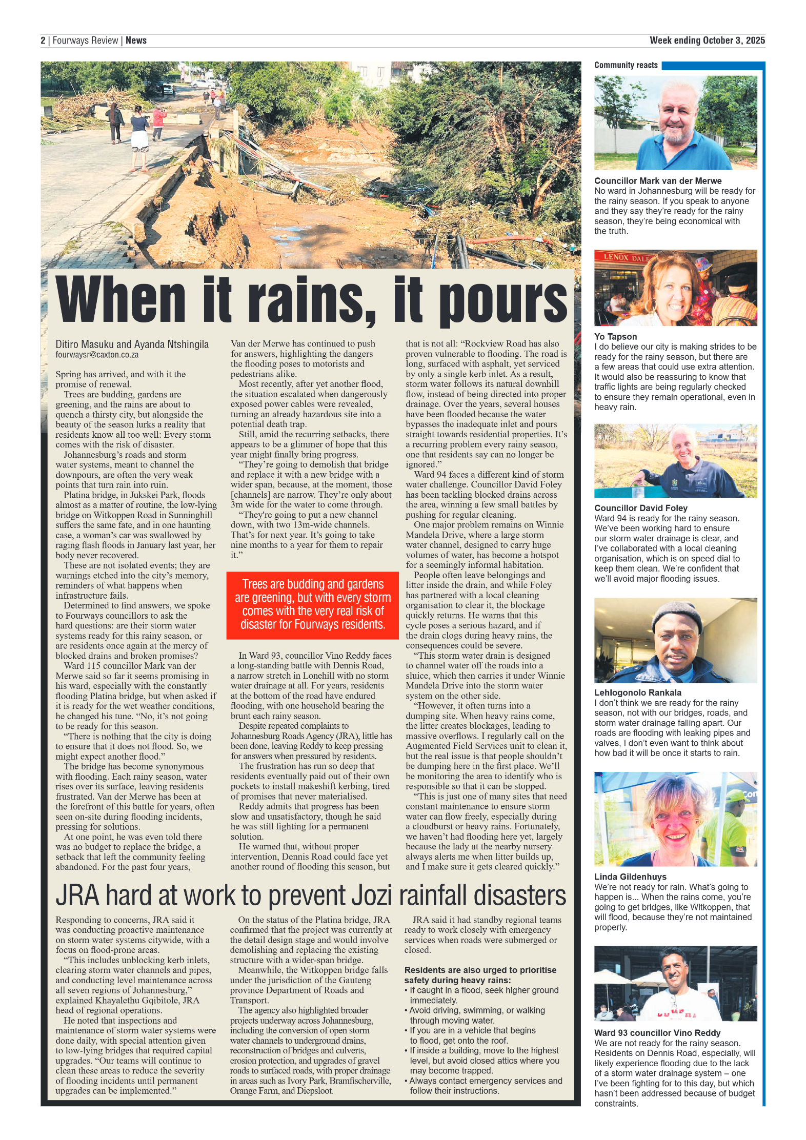 Fourways Review 3 October 2025 page 2