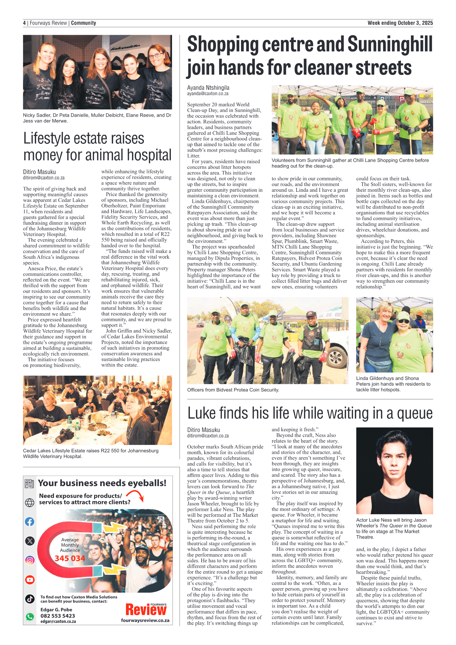 Fourways Review 3 October 2025 page 4