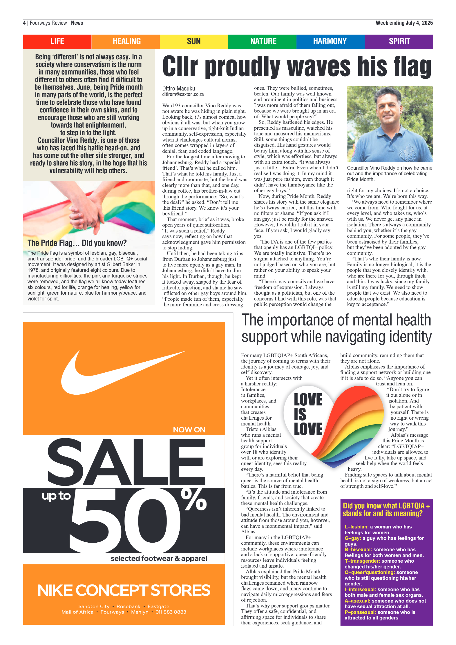 Fourways Review 4 July 2025 page 4